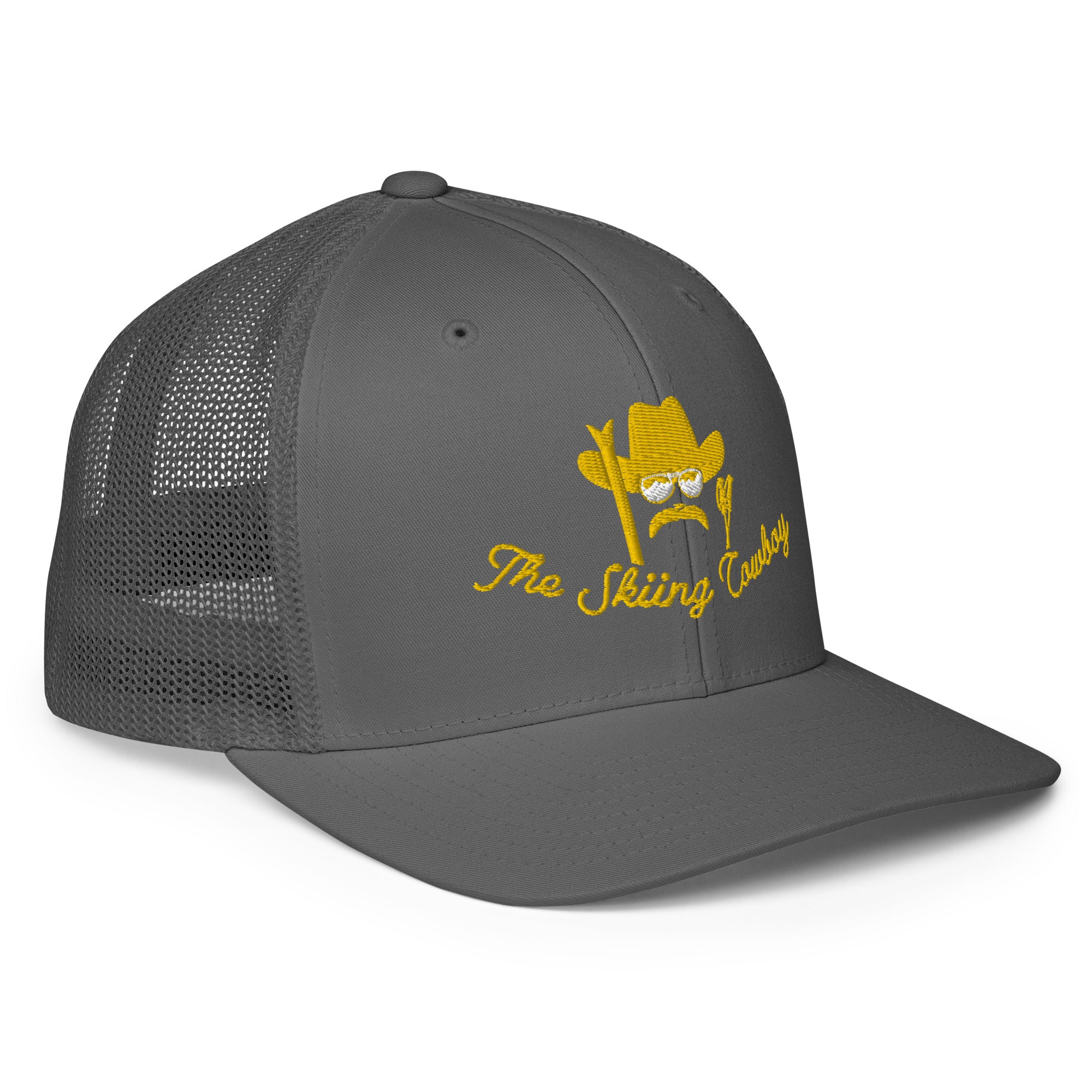 Casquette trucker renforcée The Skiing Cowboy doré