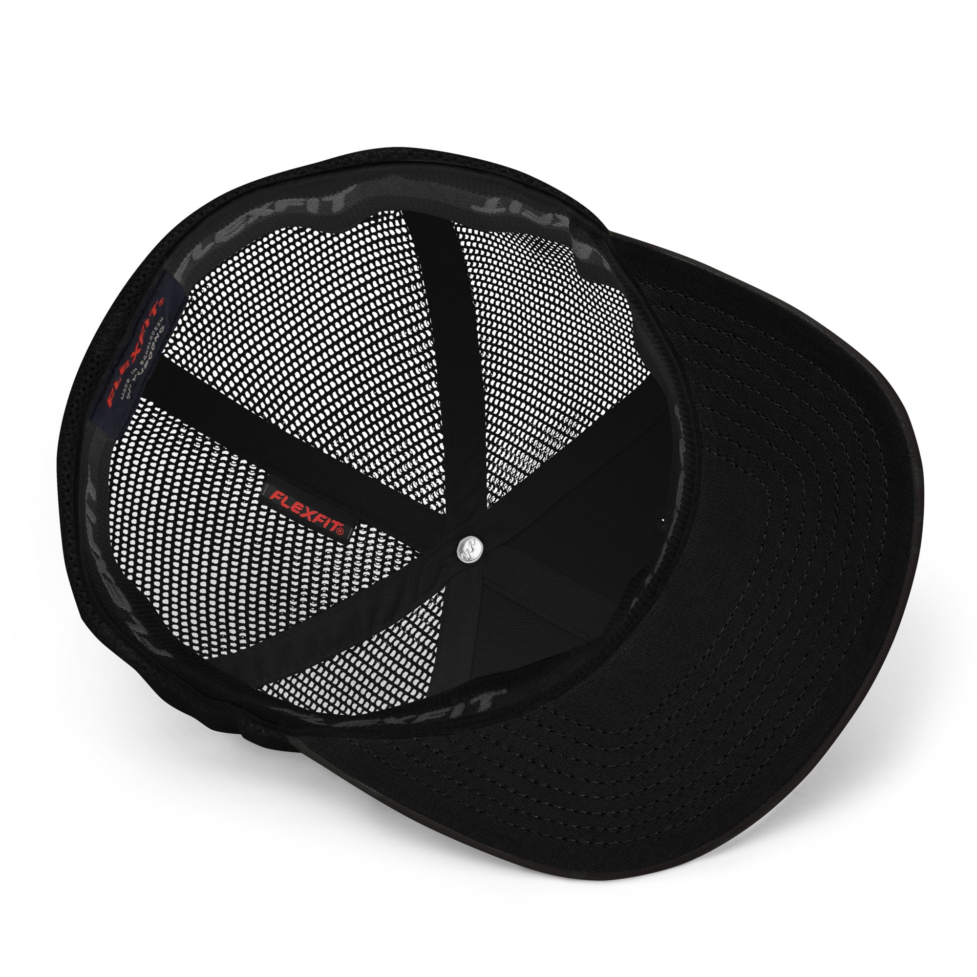 Casquette trucker renforcée camouflage Home is where you park it white