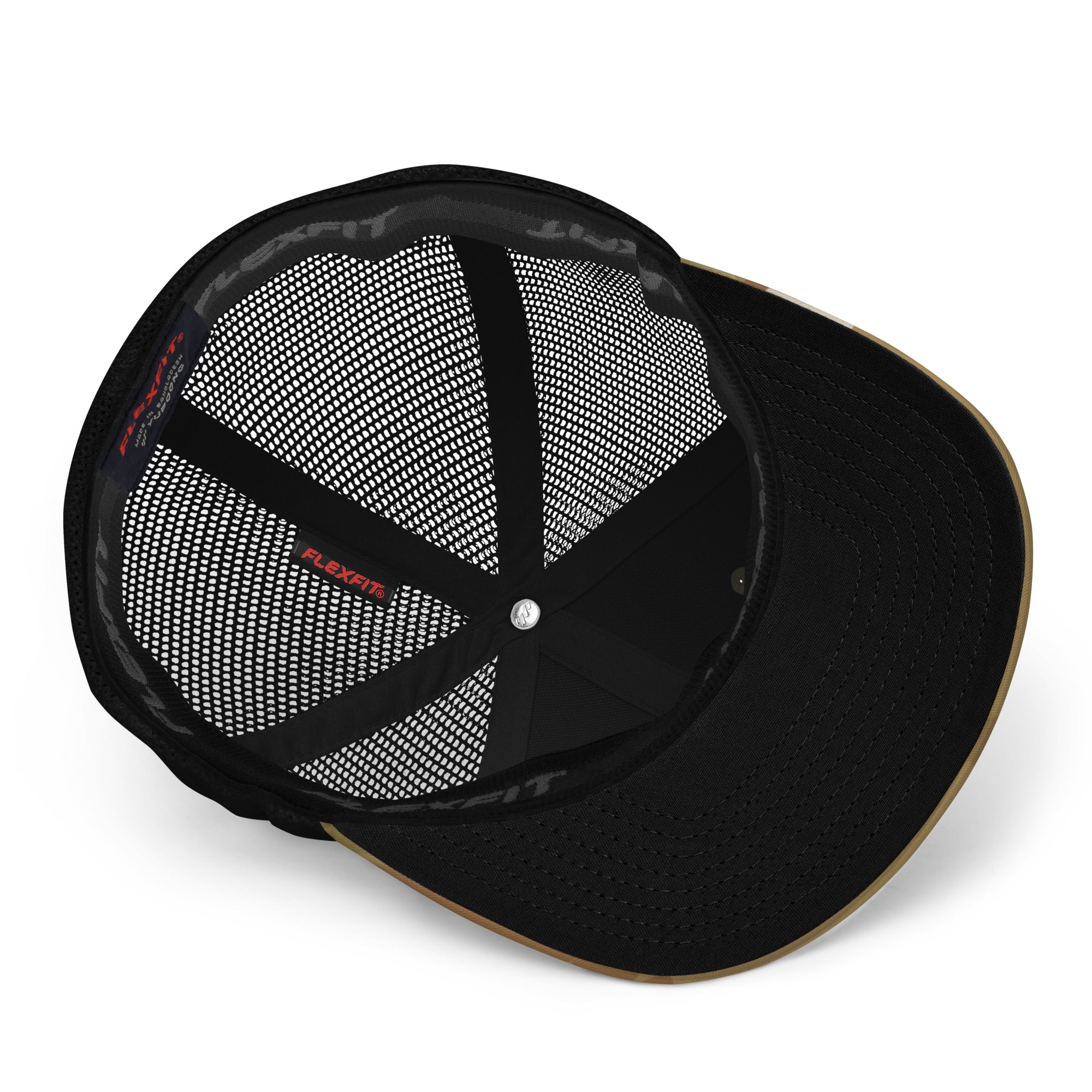 Casquette trucker renforcée camouflage Home is where you park it white