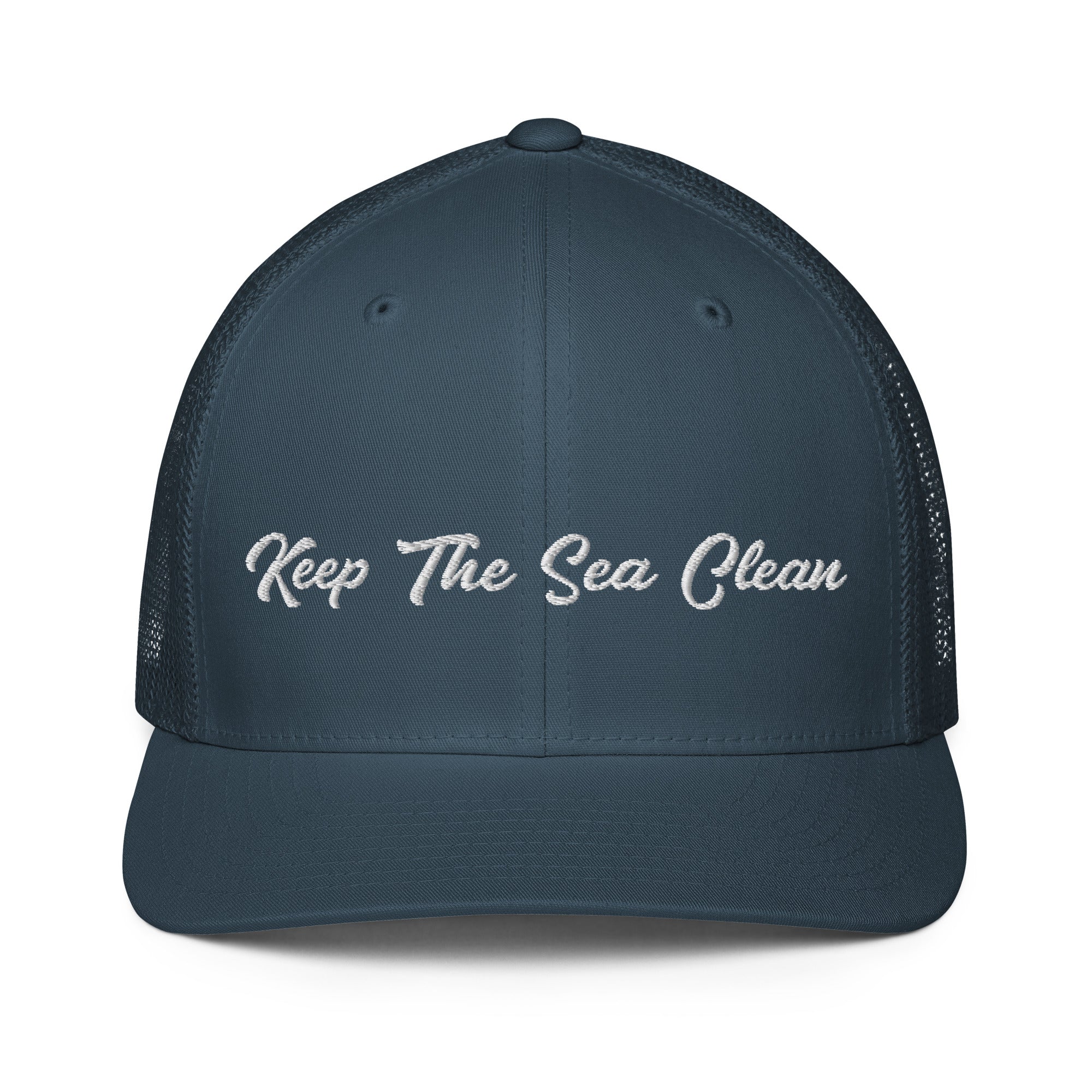 Casquette trucker renforcée Keep The Sea Clean White