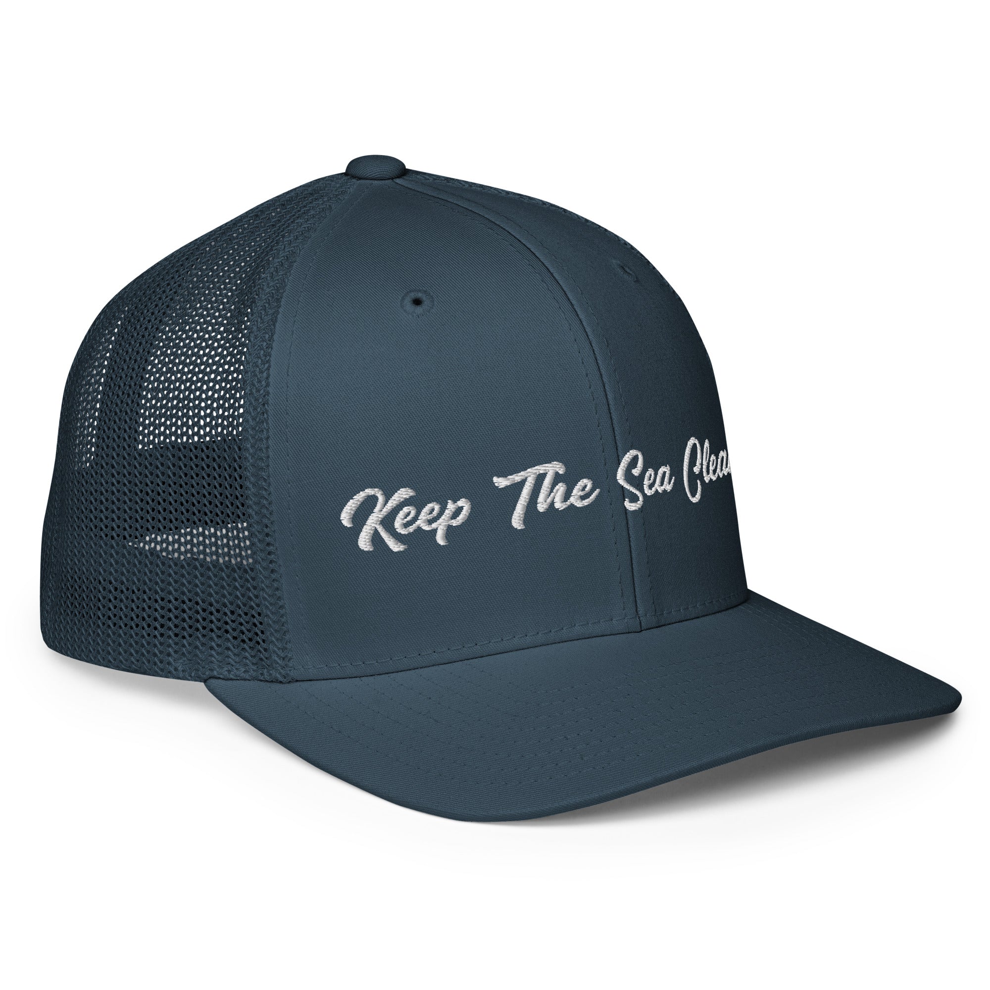 Casquette trucker renforcée Keep The Sea Clean White