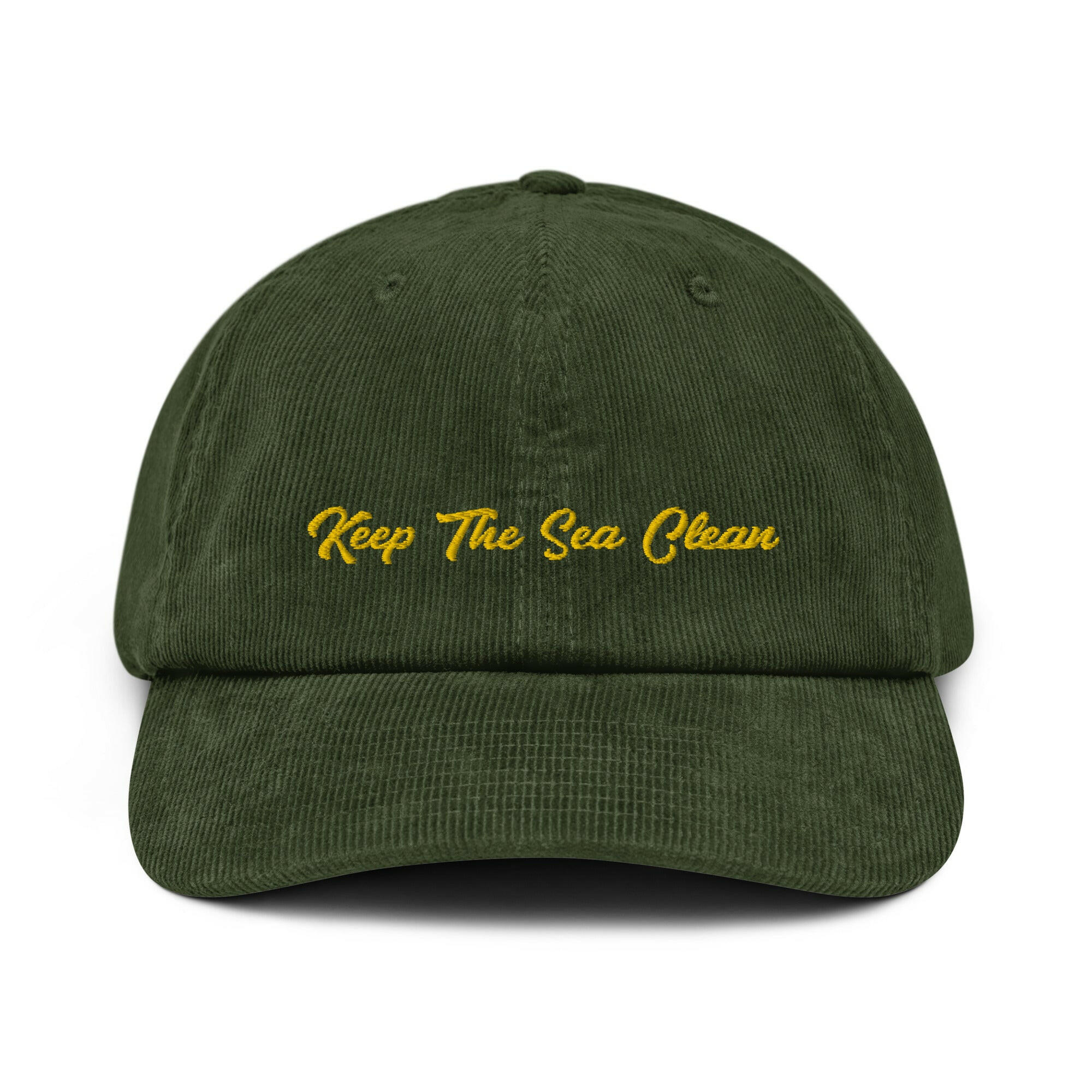 Corduroy hat Keep The Sea Clean