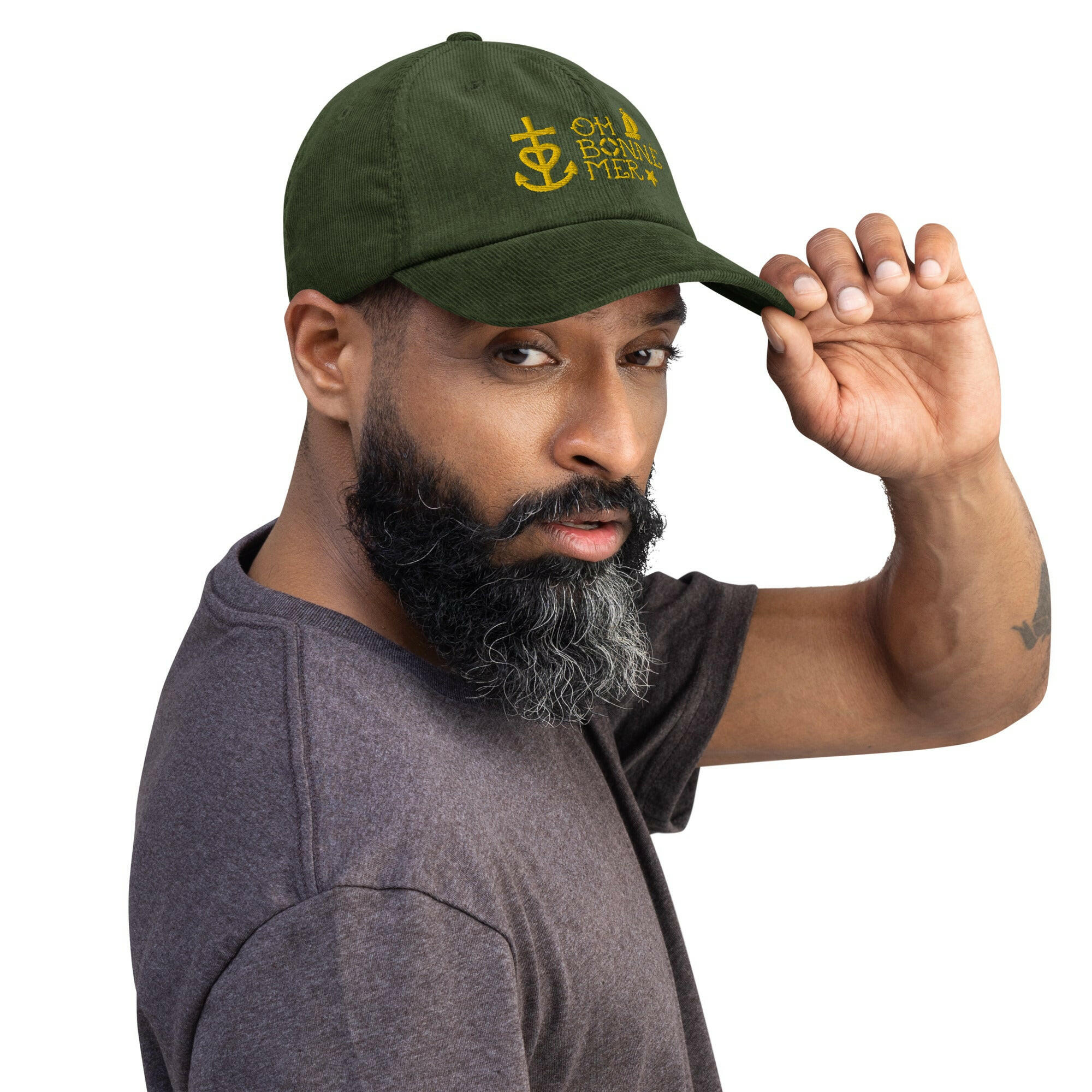 Casquette en velours côtelé Oh Bonne Mer 2