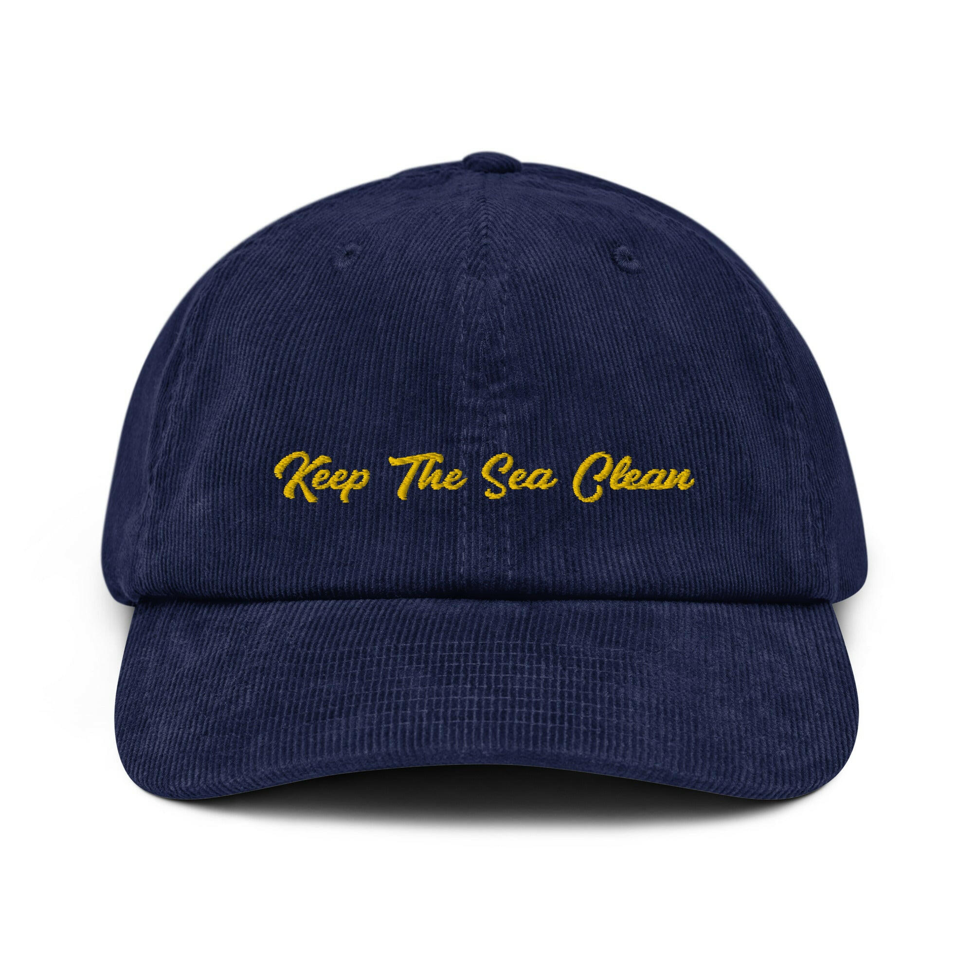 Corduroy hat Keep The Sea Clean