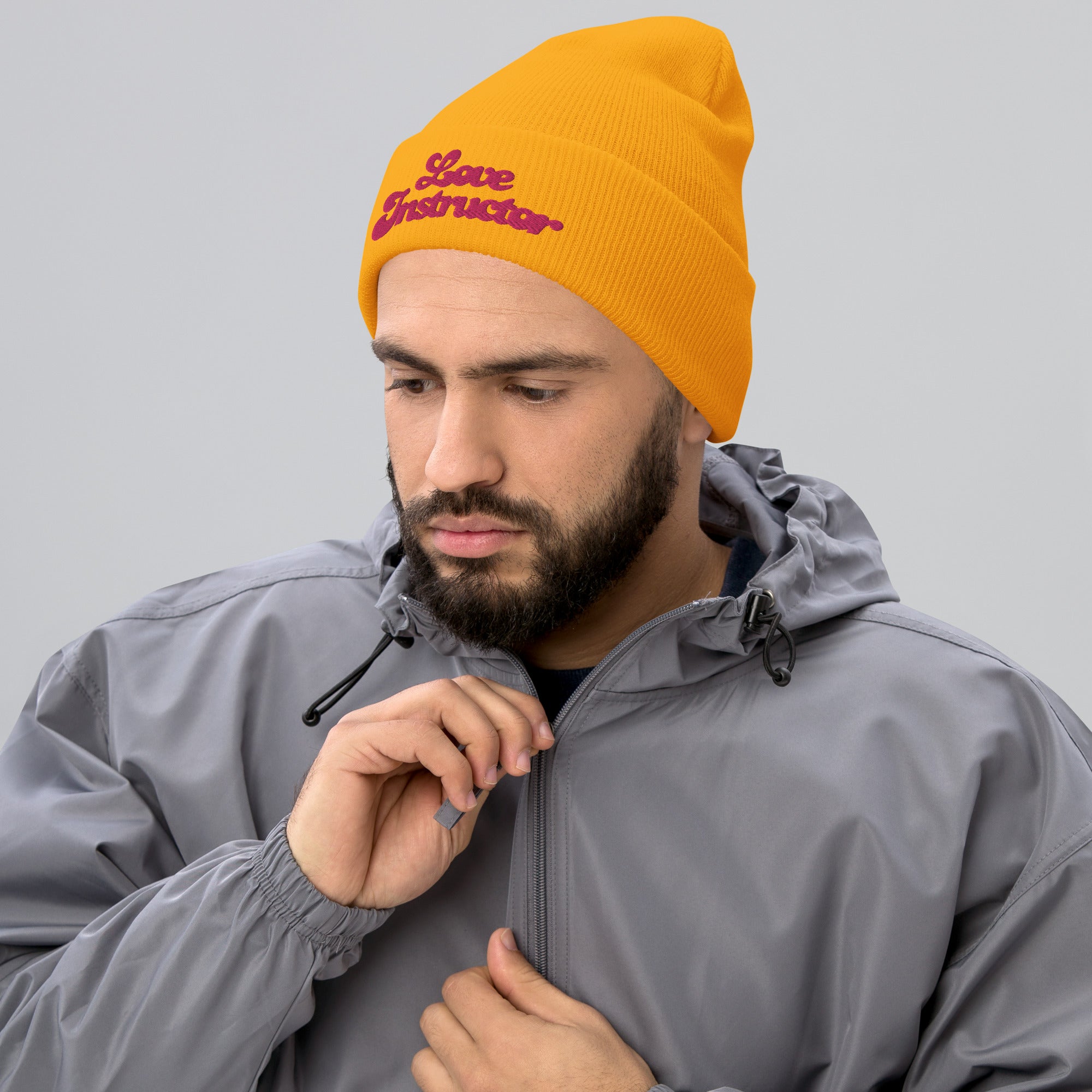 Bonnet old school à revers Love Instructor