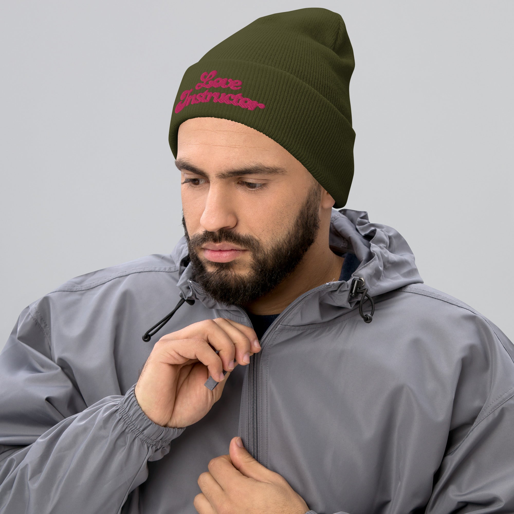 Bonnet old school à revers Love Instructor