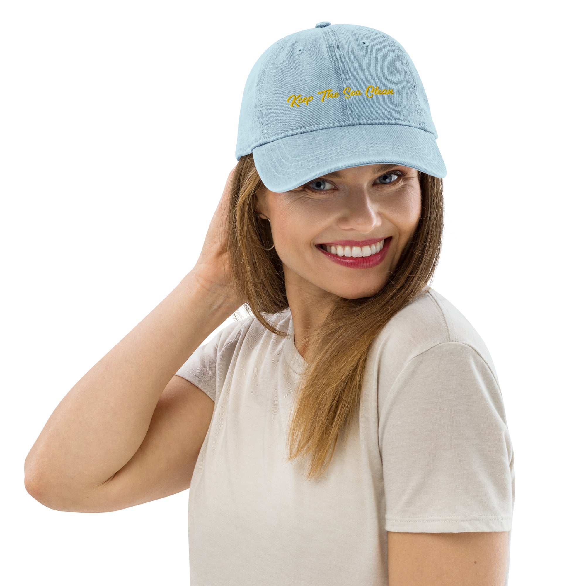 Casquette en jean Keep The Sea Clean