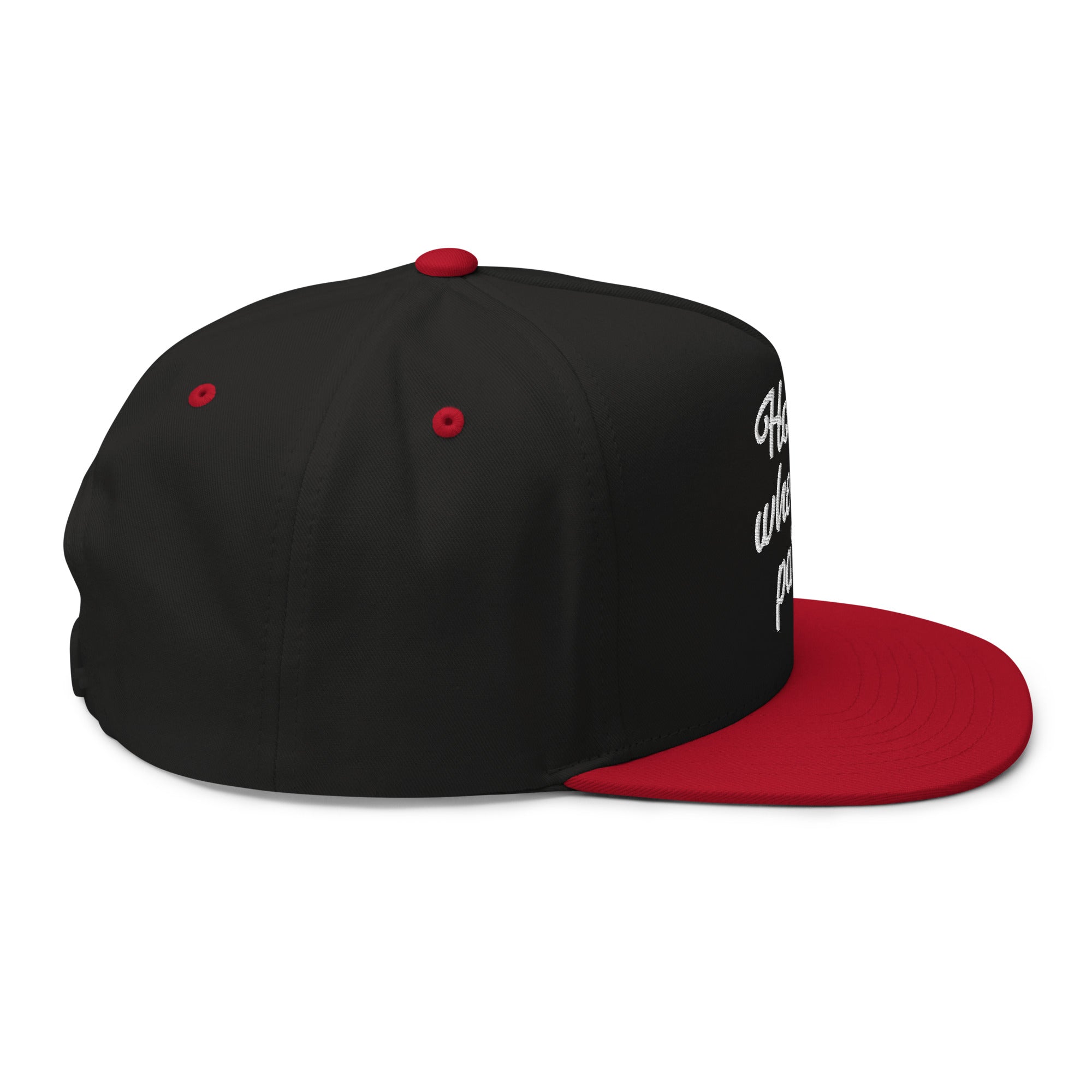 Flat Bill Cap Home is where you park it