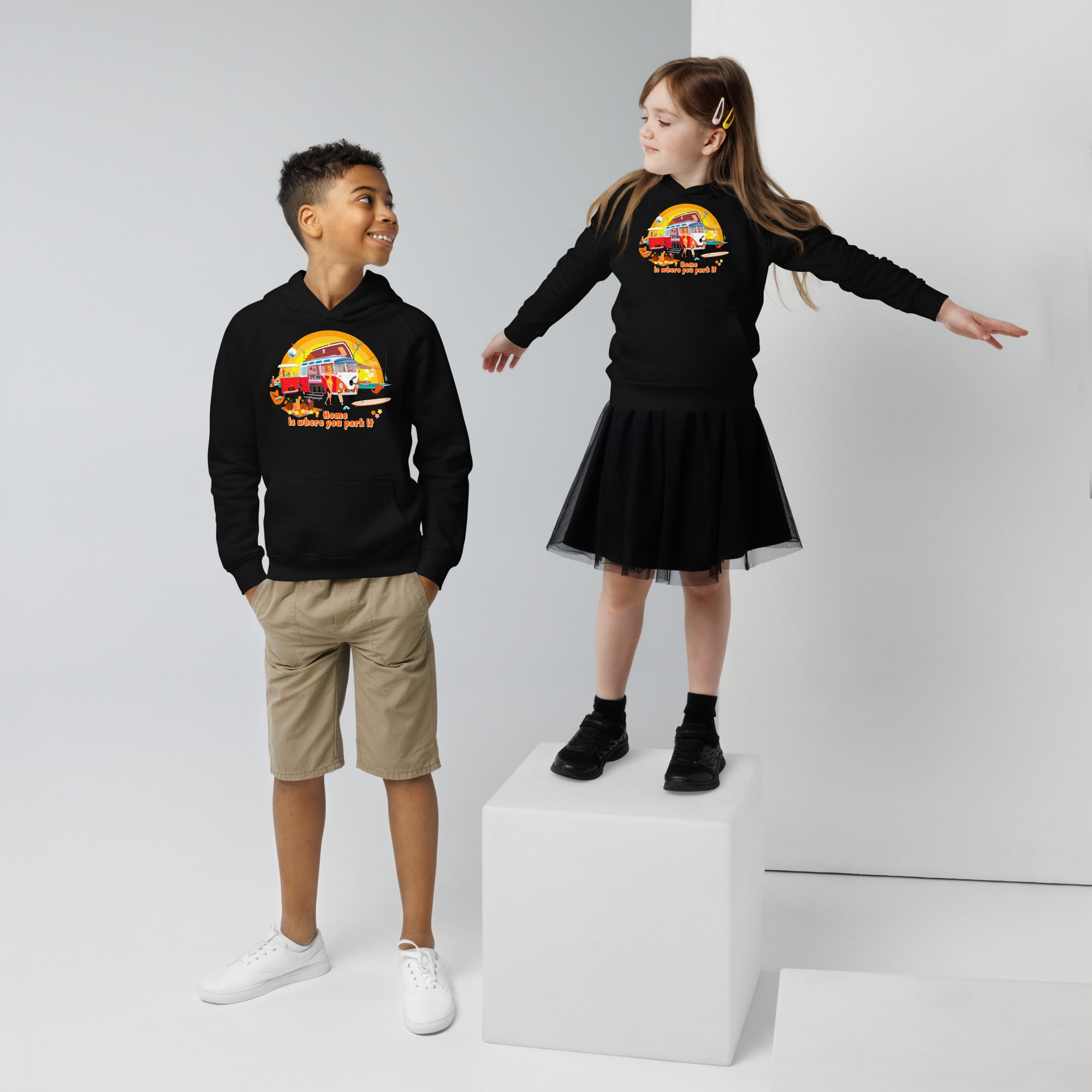 Sweat à capuche écologique pour enfants Ultra Combi