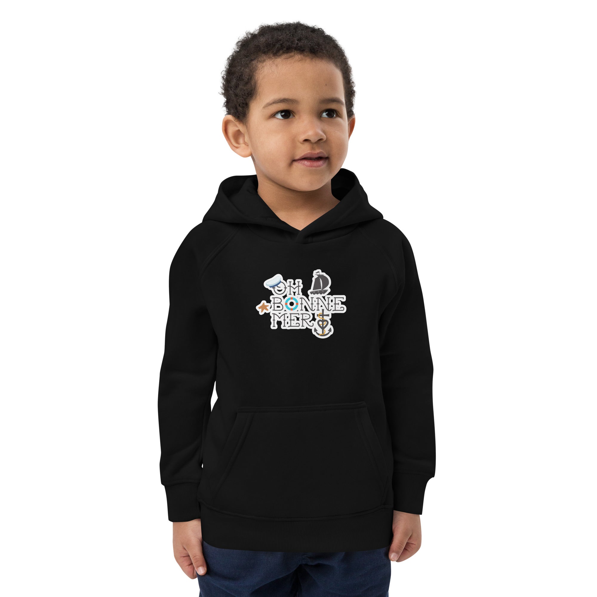 Sweat à capuche écologique pour enfants Oh Bonne Mer 3