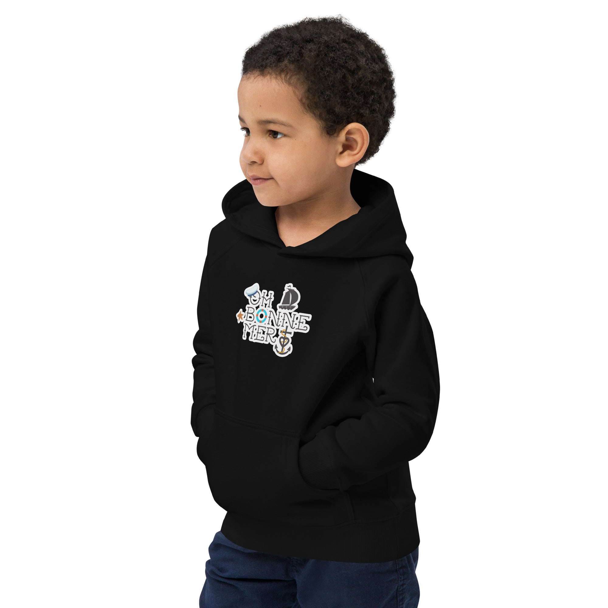 Sweat à capuche écologique pour enfants Oh Bonne Mer 3