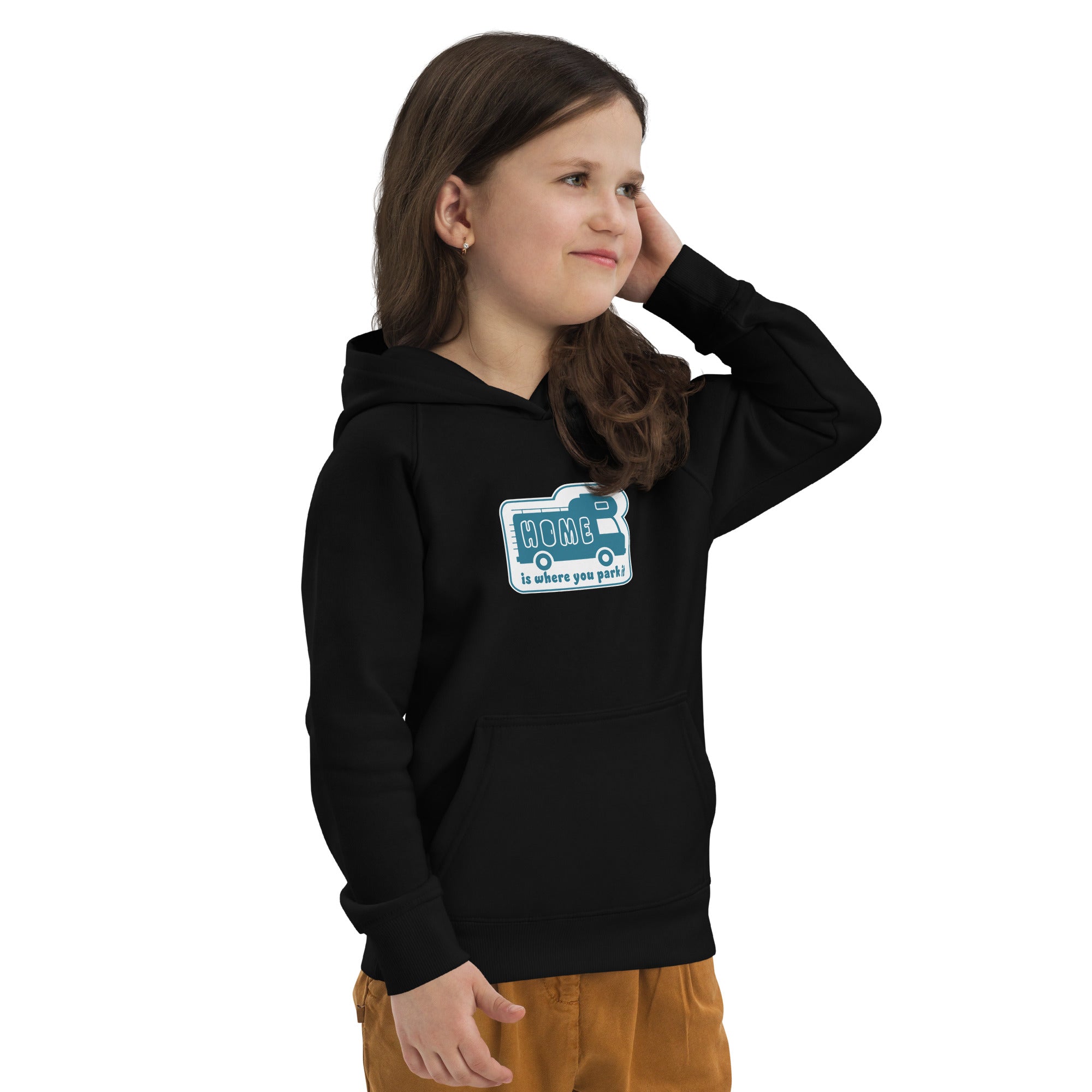 Sweat à capuche écologique pour enfants Bold Camper Van