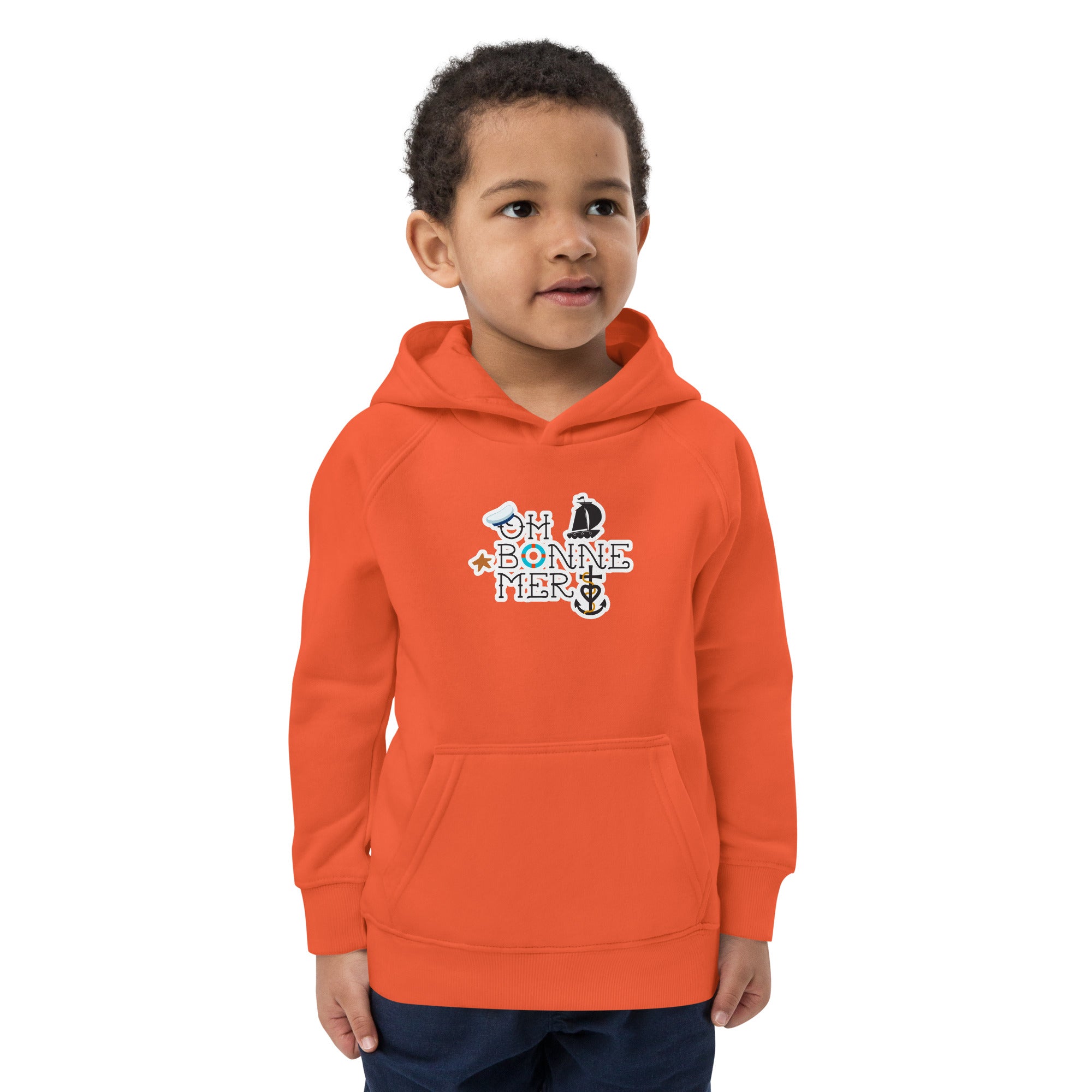 Sweat à capuche écologique pour enfants Oh Bonne Mer 3