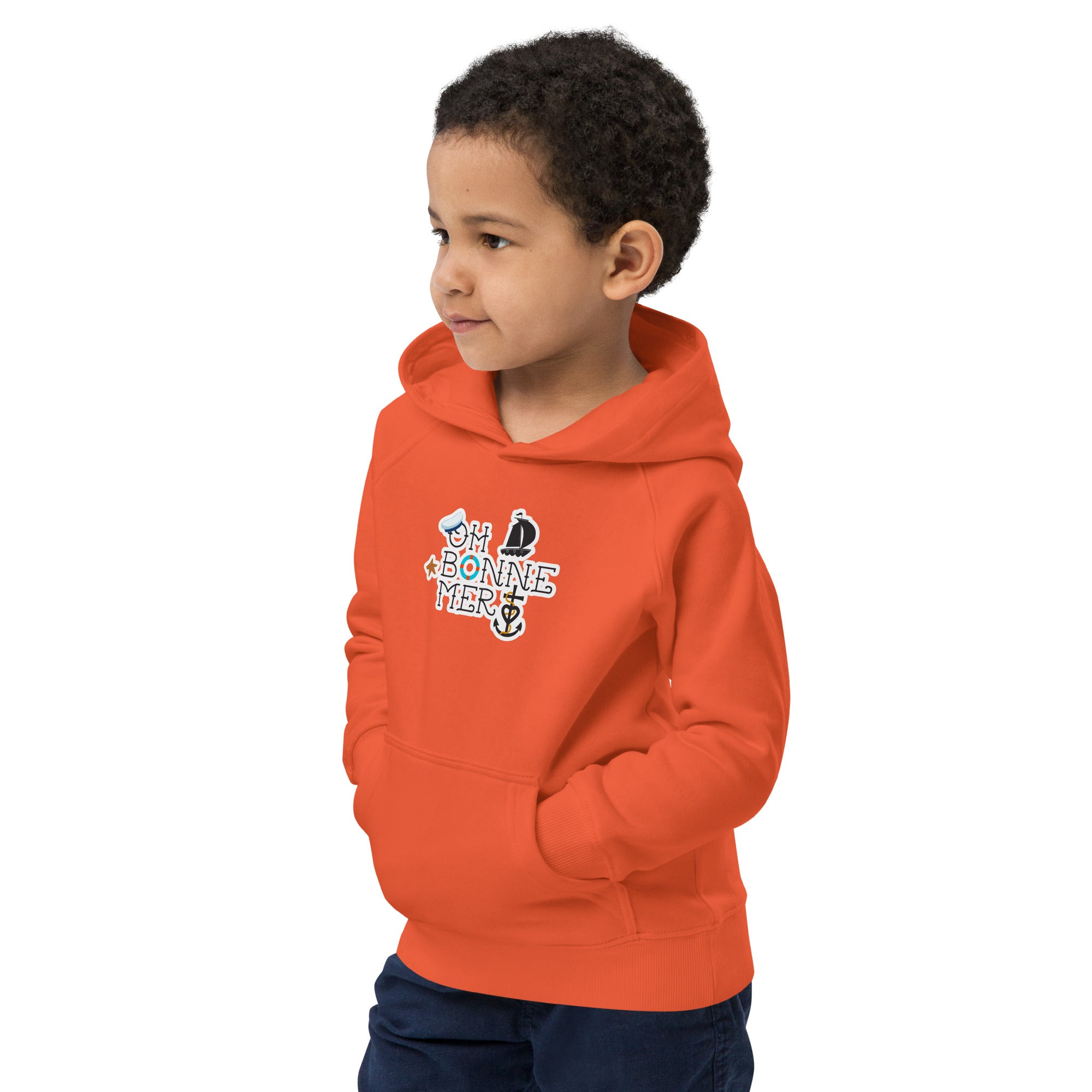 Sweat à capuche écologique pour enfants Oh Bonne Mer 3