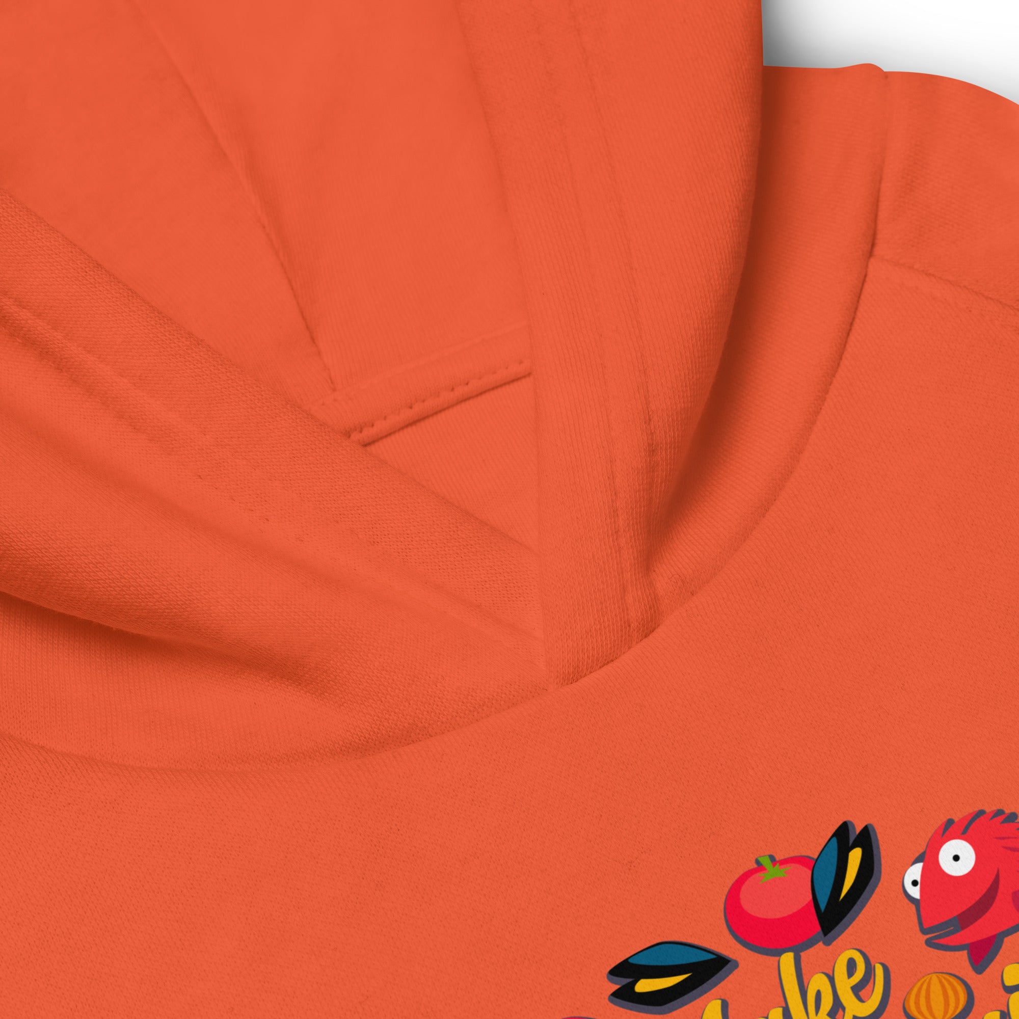 Sweat à capuche écologique pour enfants Make Bouillabaisse Not War