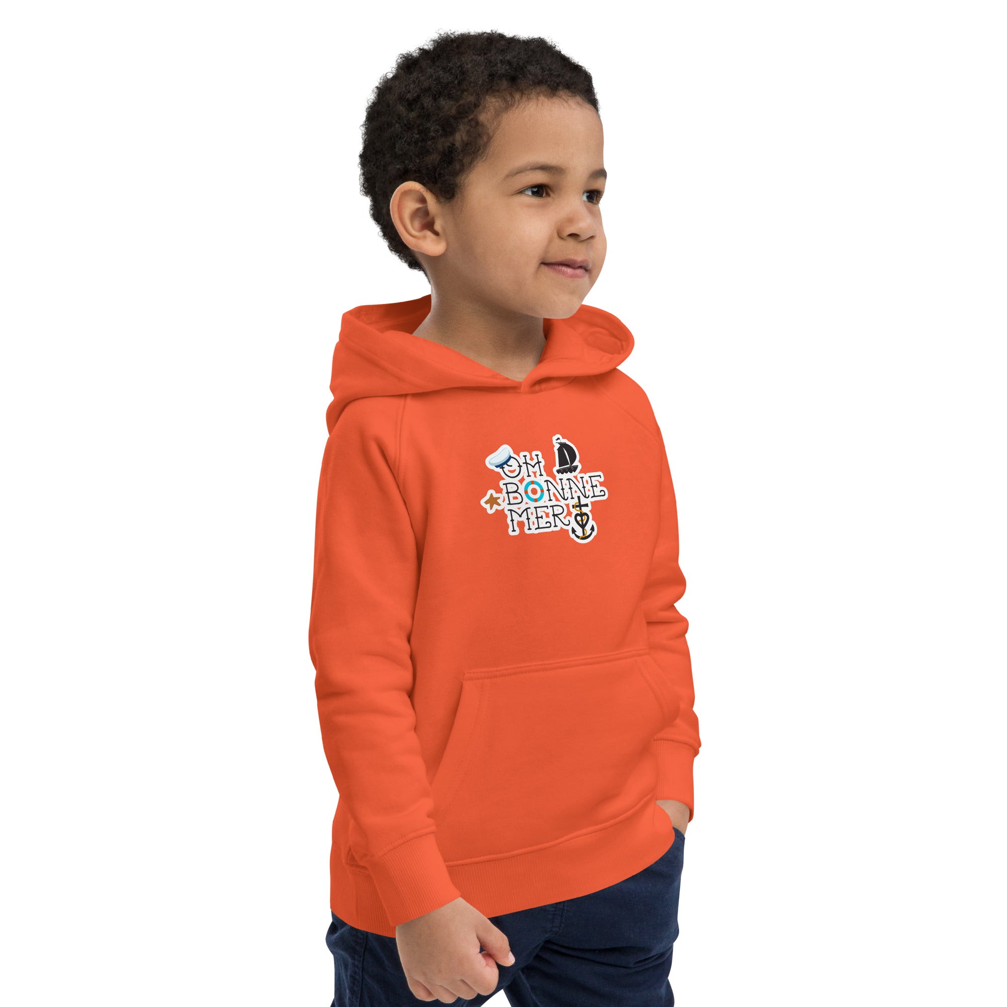 Sweat à capuche écologique pour enfants Oh Bonne Mer 3