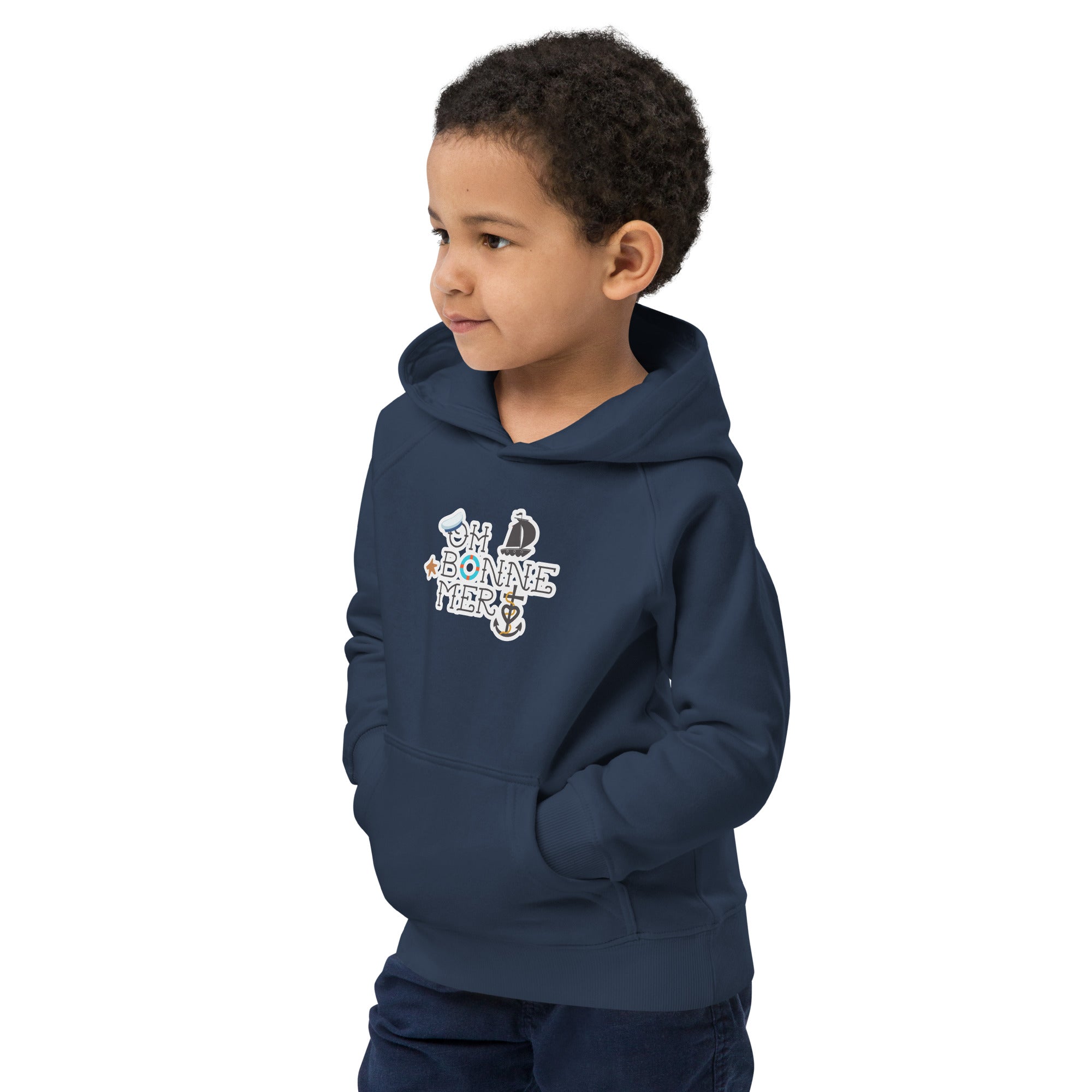 Sweat à capuche écologique pour enfants Oh Bonne Mer 3