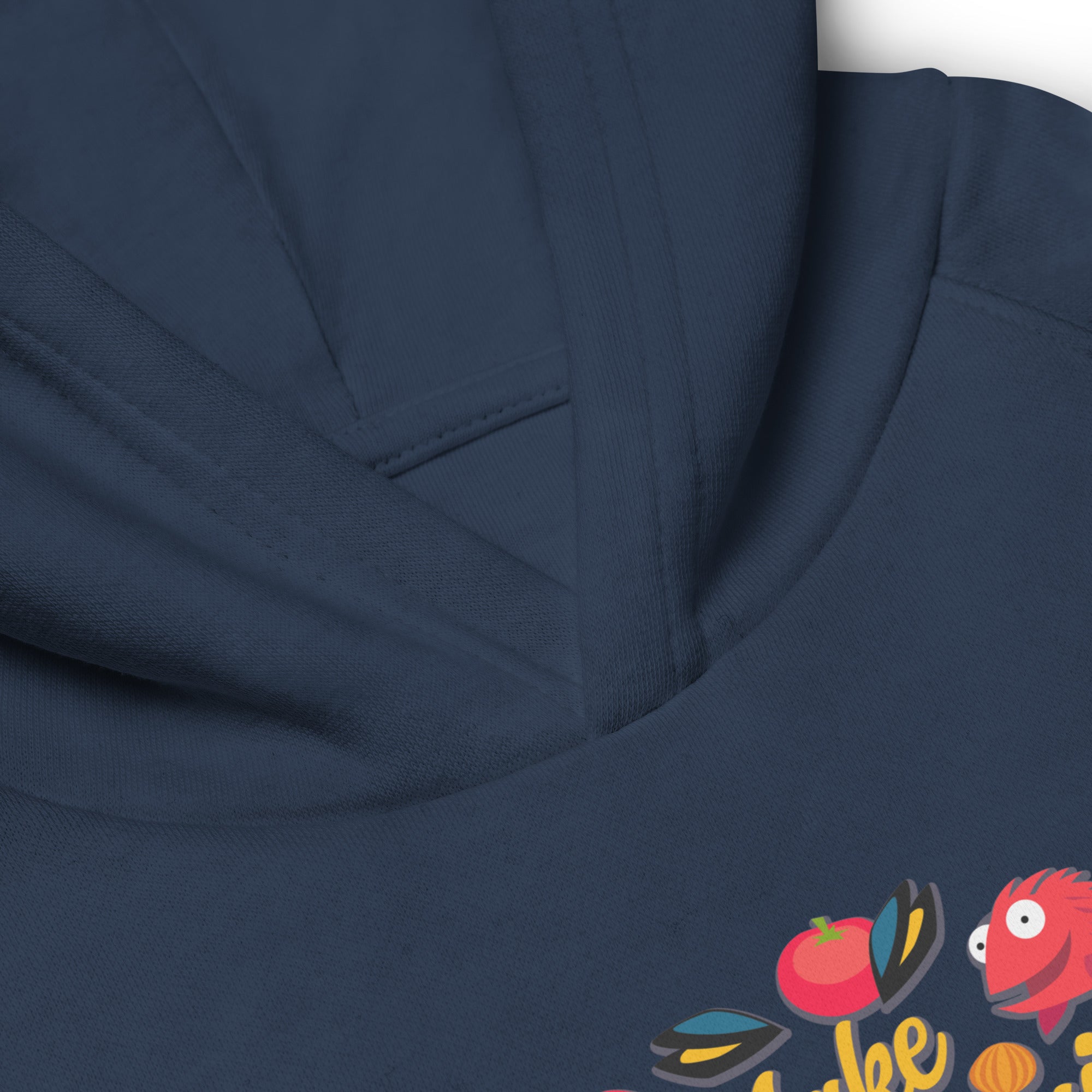 Sweat à capuche écologique pour enfants Make Bouillabaisse Not War