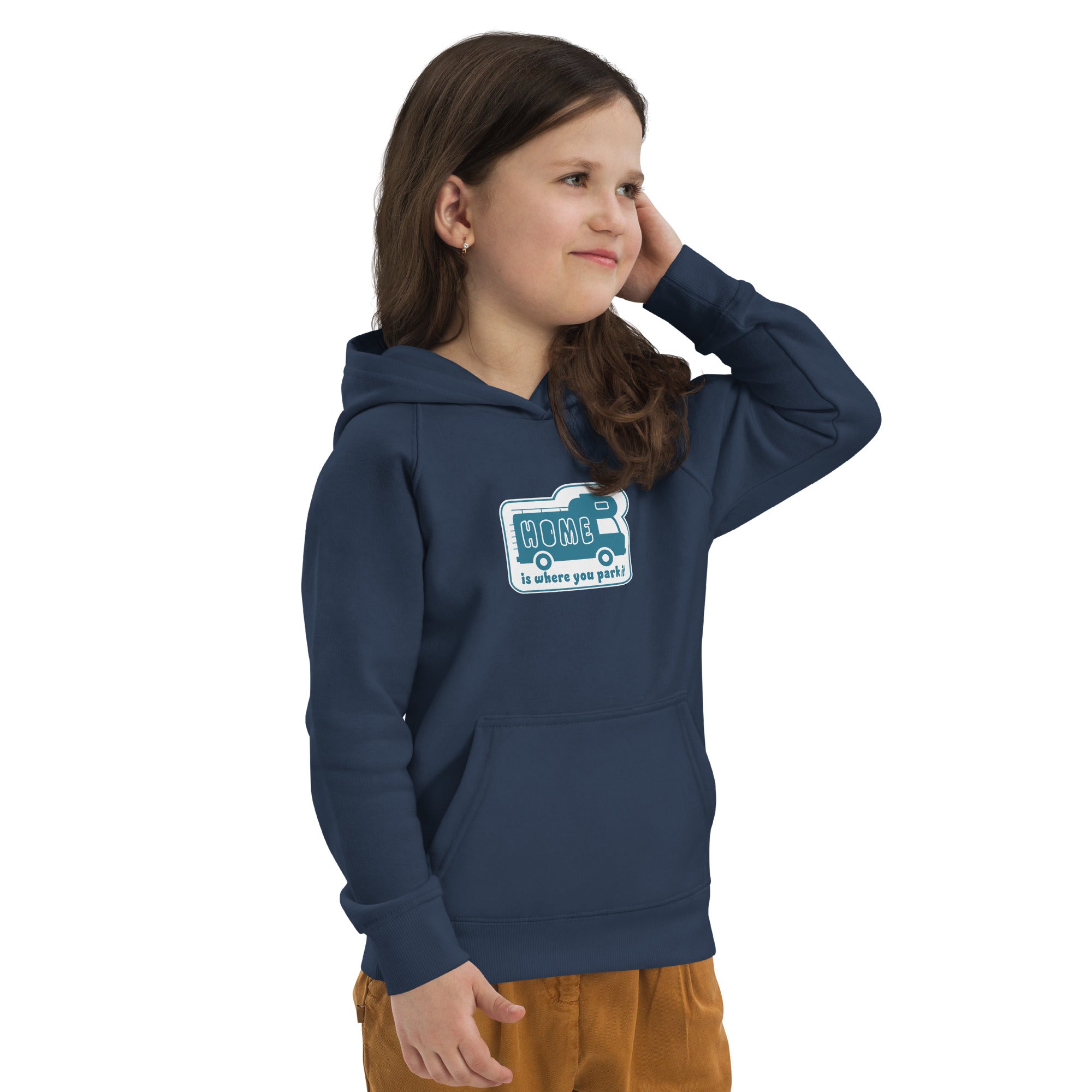 Sweat à capuche écologique pour enfants Bold Camper Van