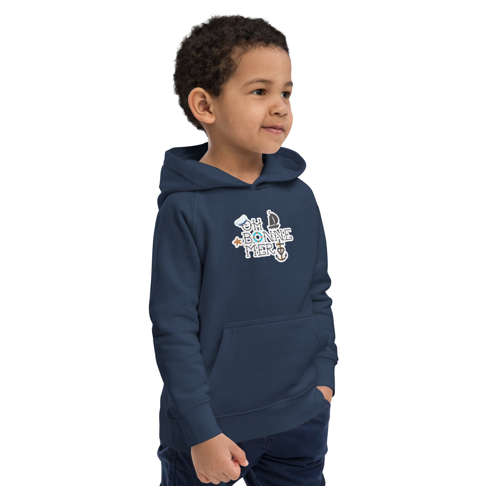 Sweat à capuche écologique pour enfants Oh Bonne Mer 3