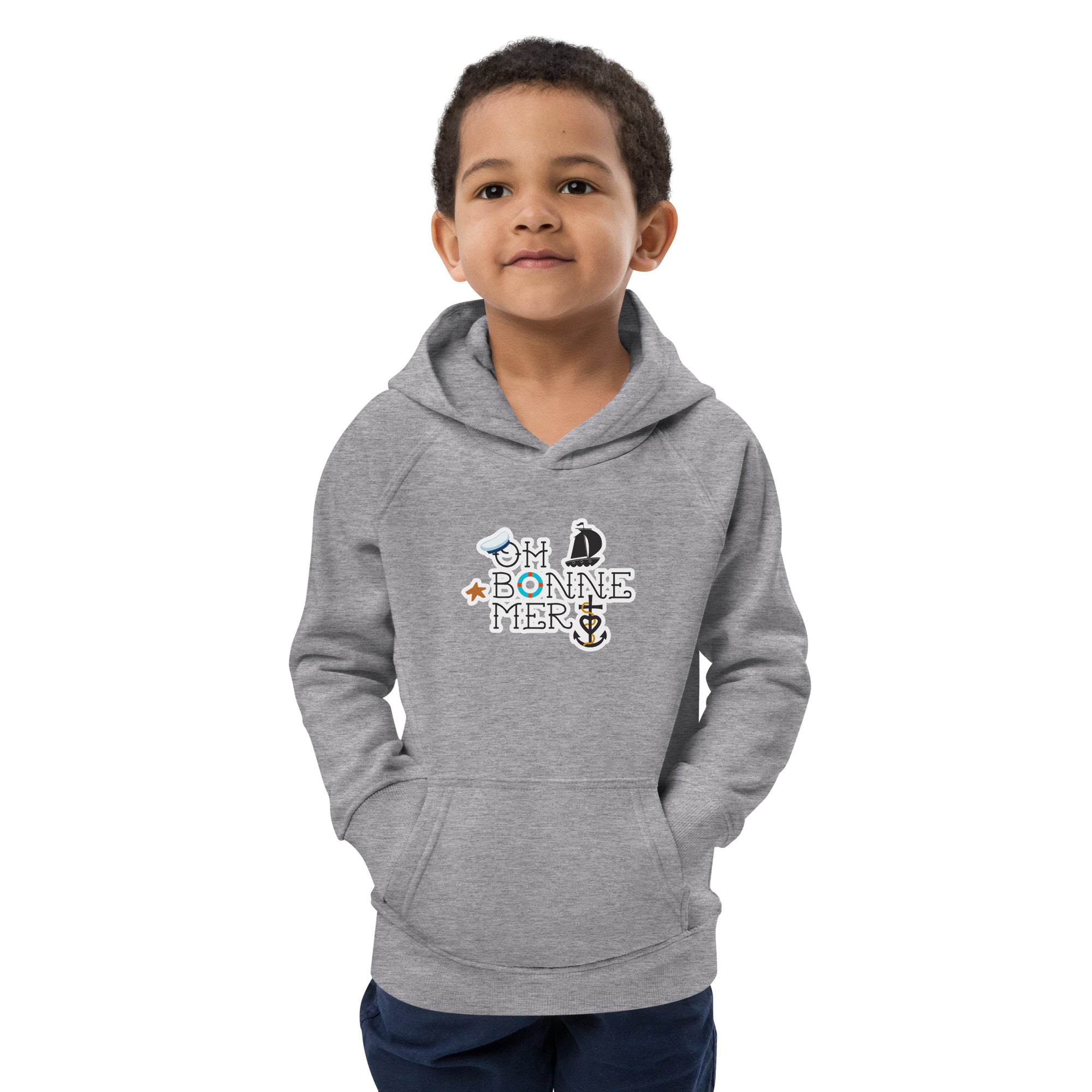 Sweat à capuche écologique pour enfants Oh Bonne Mer 3