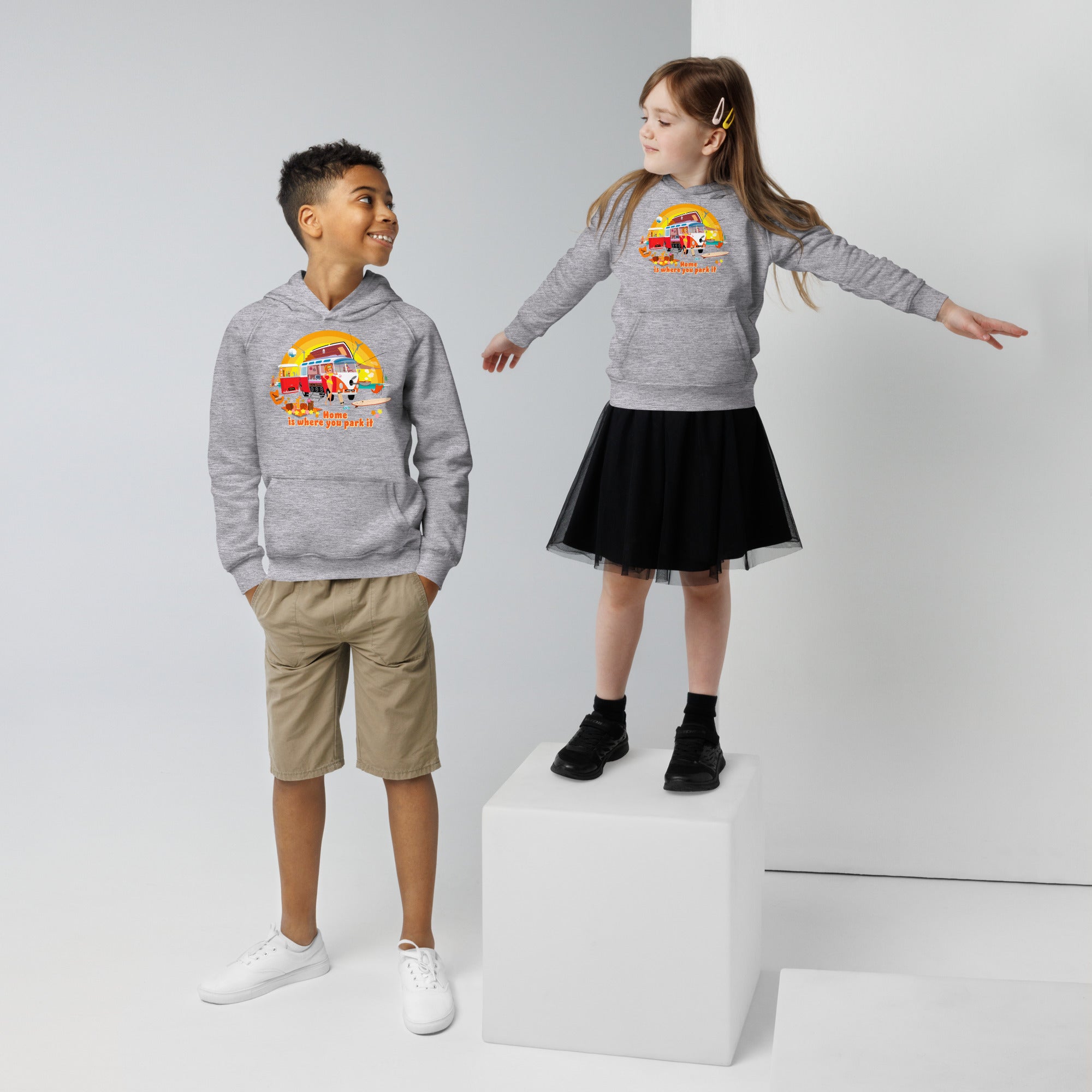 Sweat à capuche écologique pour enfants Ultra Combi