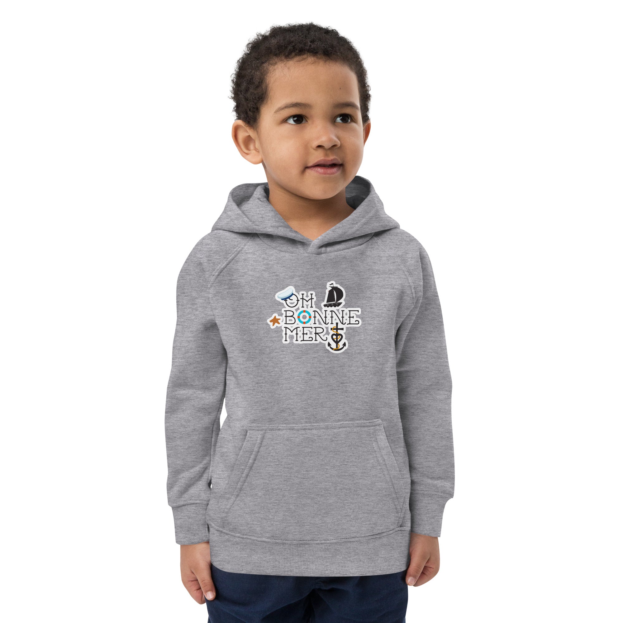 Sweat à capuche écologique pour enfants Oh Bonne Mer 3