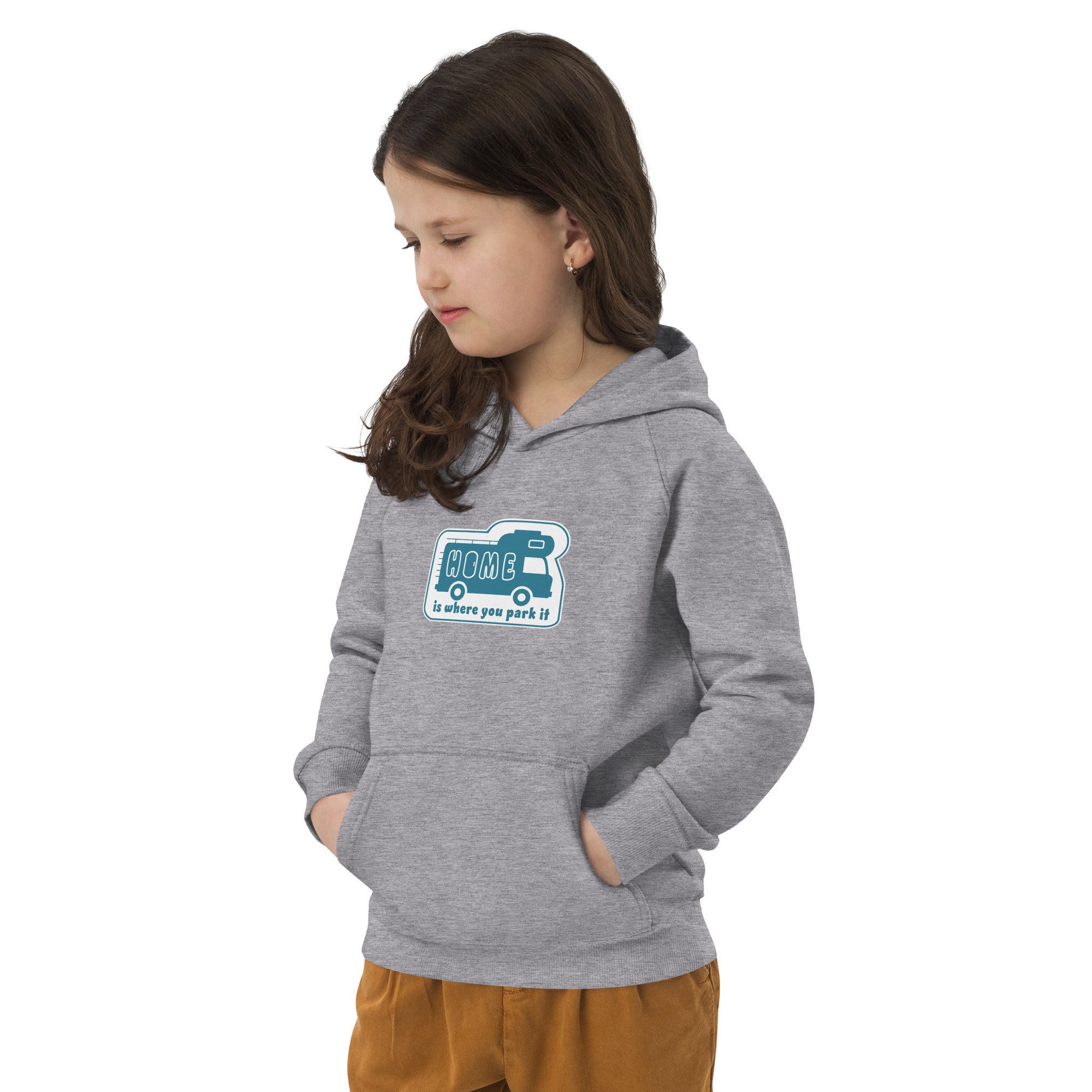 Sweat à capuche écologique pour enfants Bold Camper Van