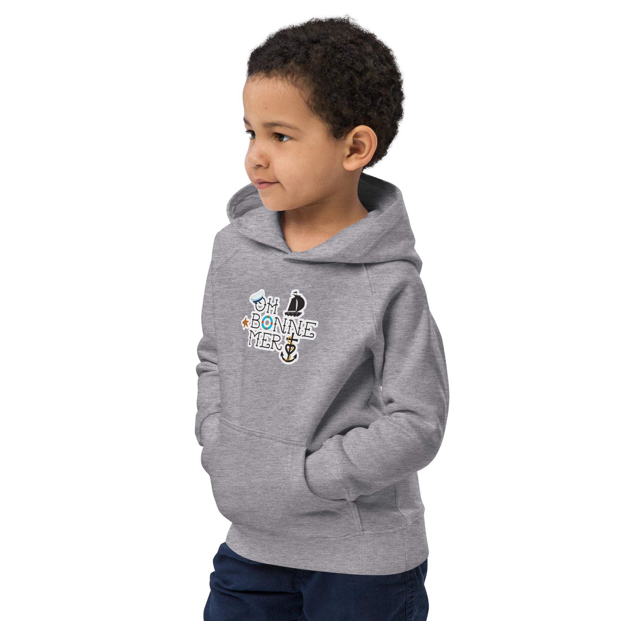 Sweat à capuche écologique pour enfants Oh Bonne Mer 3