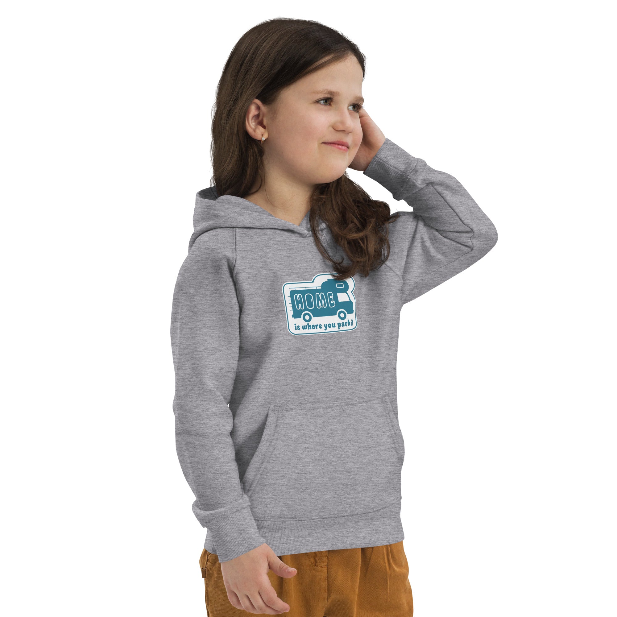 Sweat à capuche écologique pour enfants Bold Camper Van