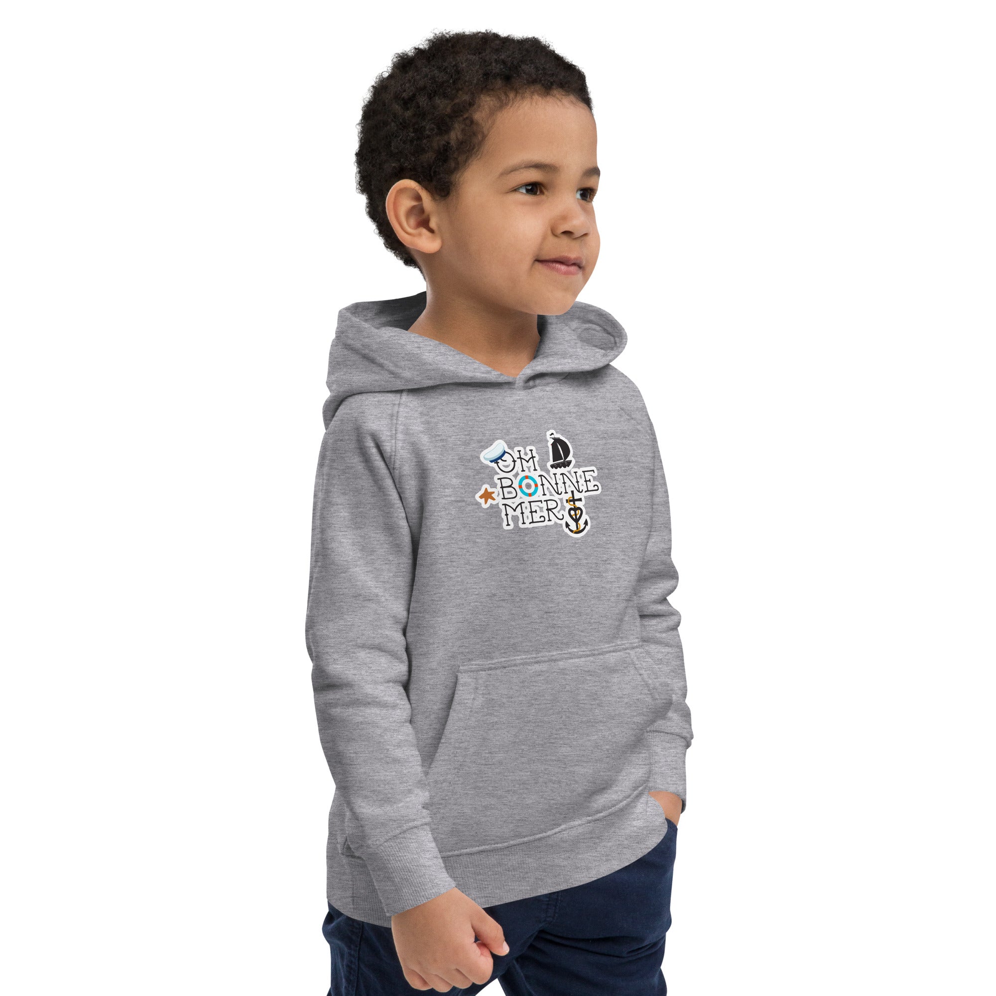 Sweat à capuche écologique pour enfants Oh Bonne Mer 3