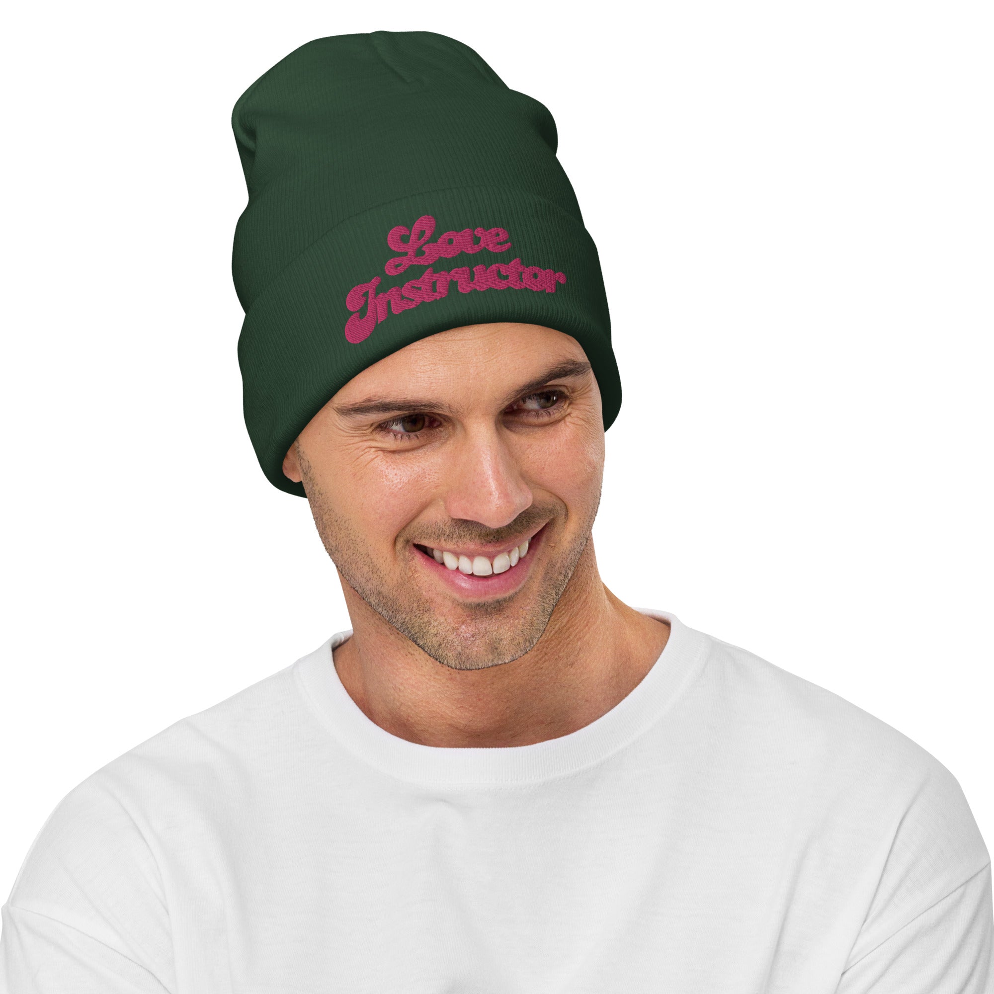 Ribbed beanie Love Instructor
