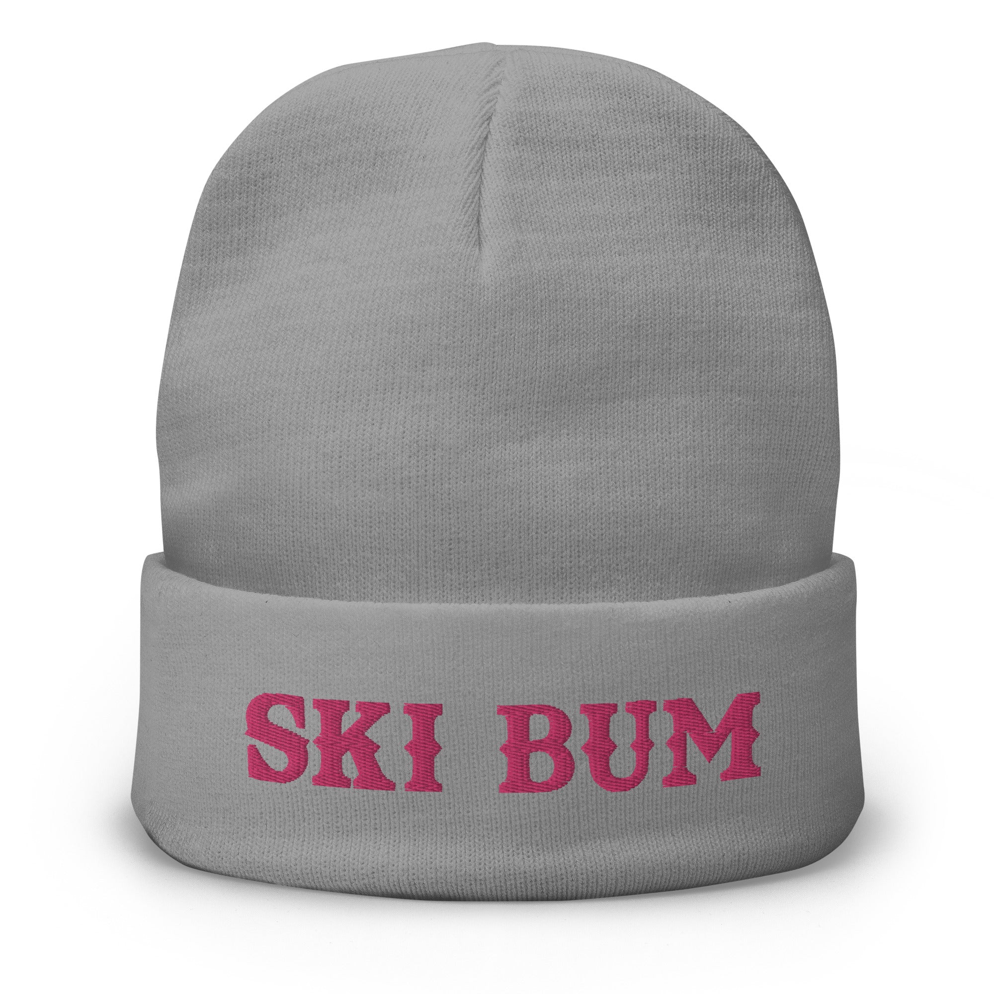 Ribbed beanie Ski Bum Flamingo