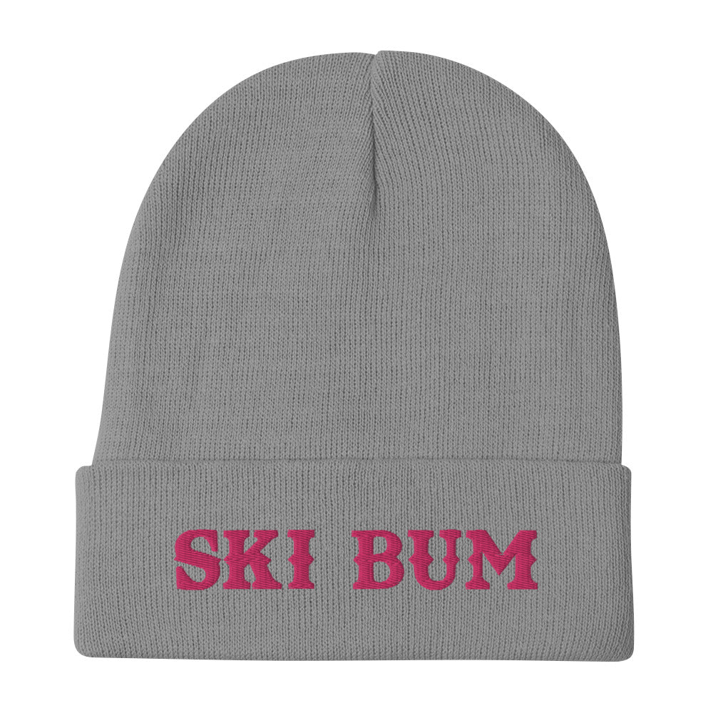 Ribbed beanie Ski Bum Flamingo