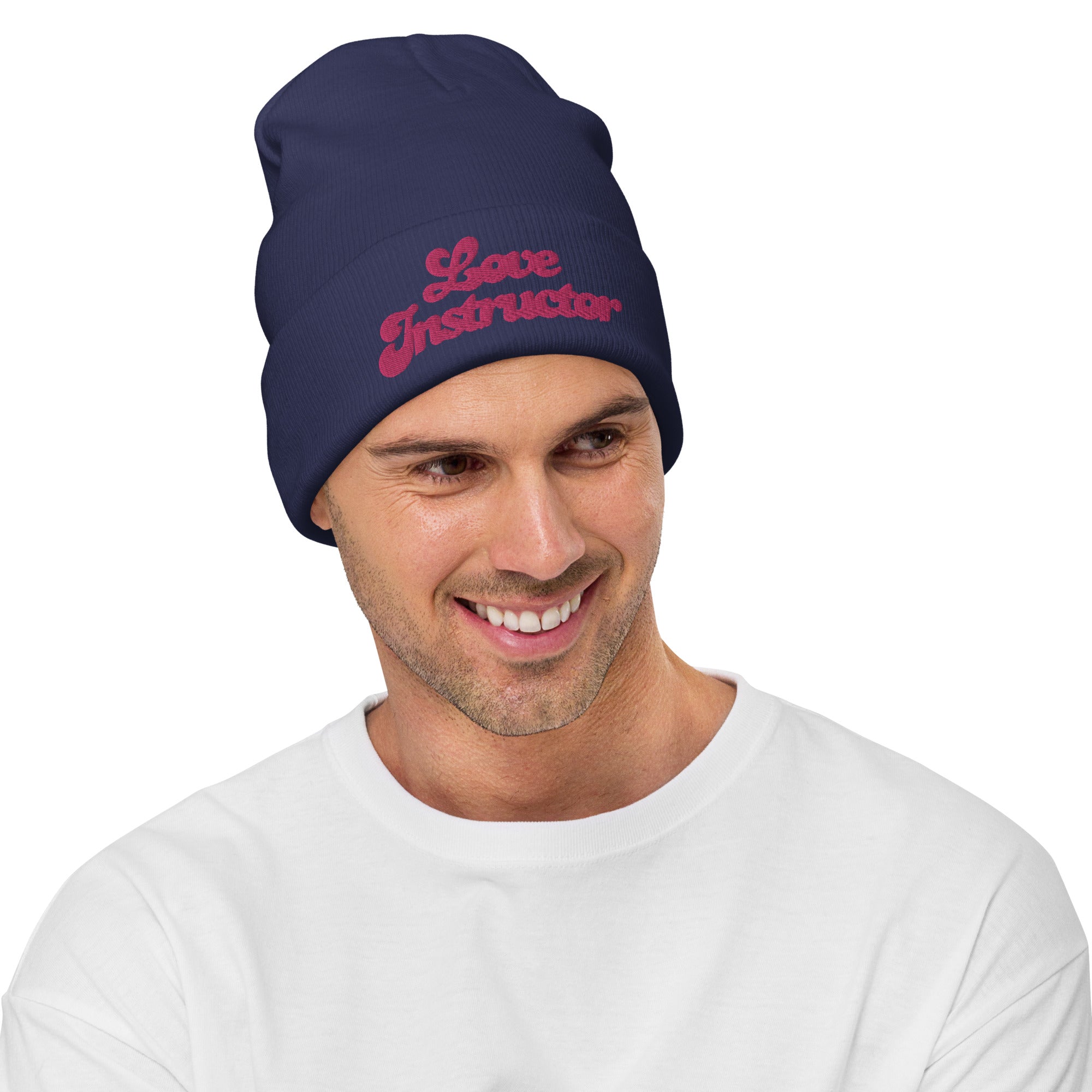 Ribbed beanie Love Instructor