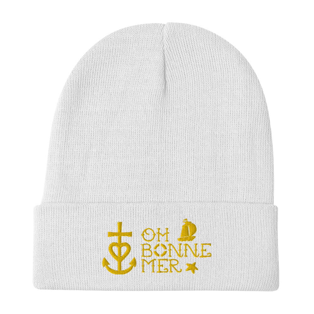 Bonnet en tricot côtelé Oh Bonne Mer 2 doré