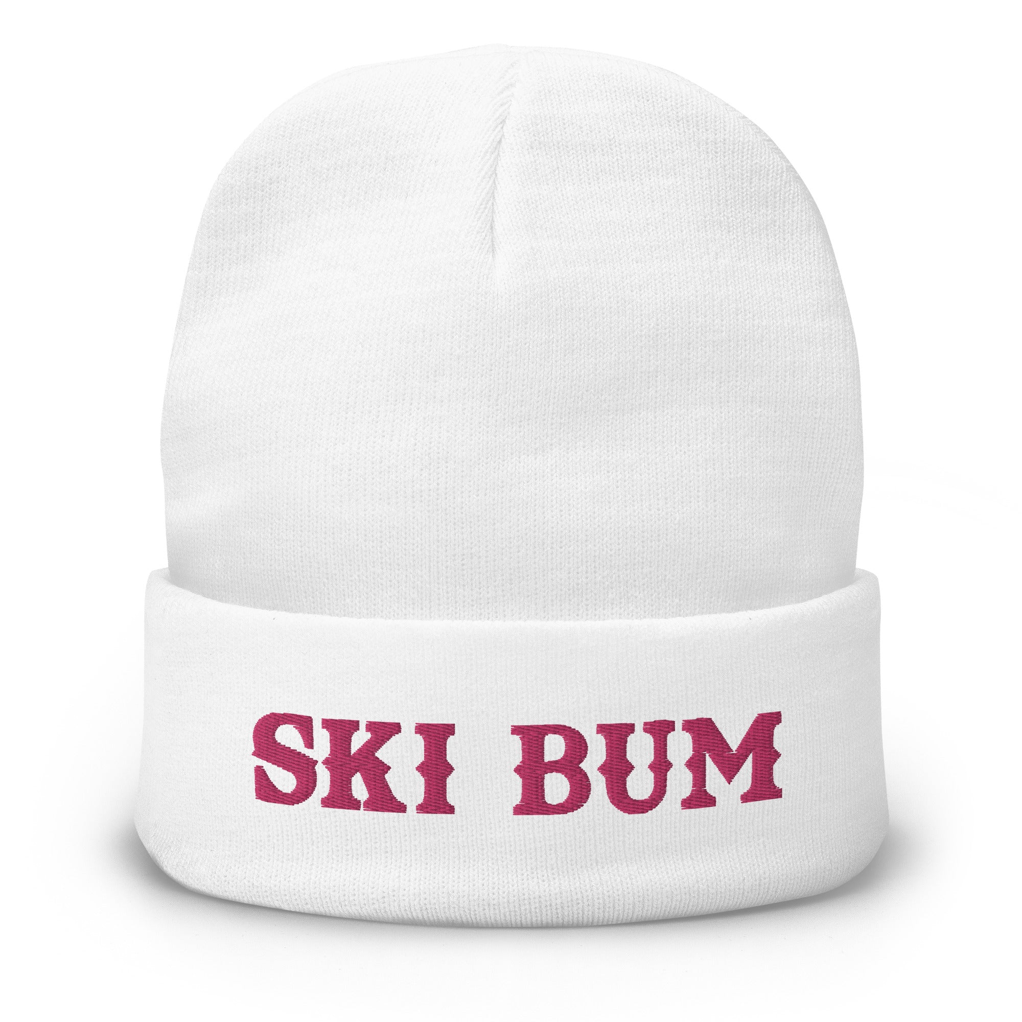Ribbed beanie Ski Bum Flamingo