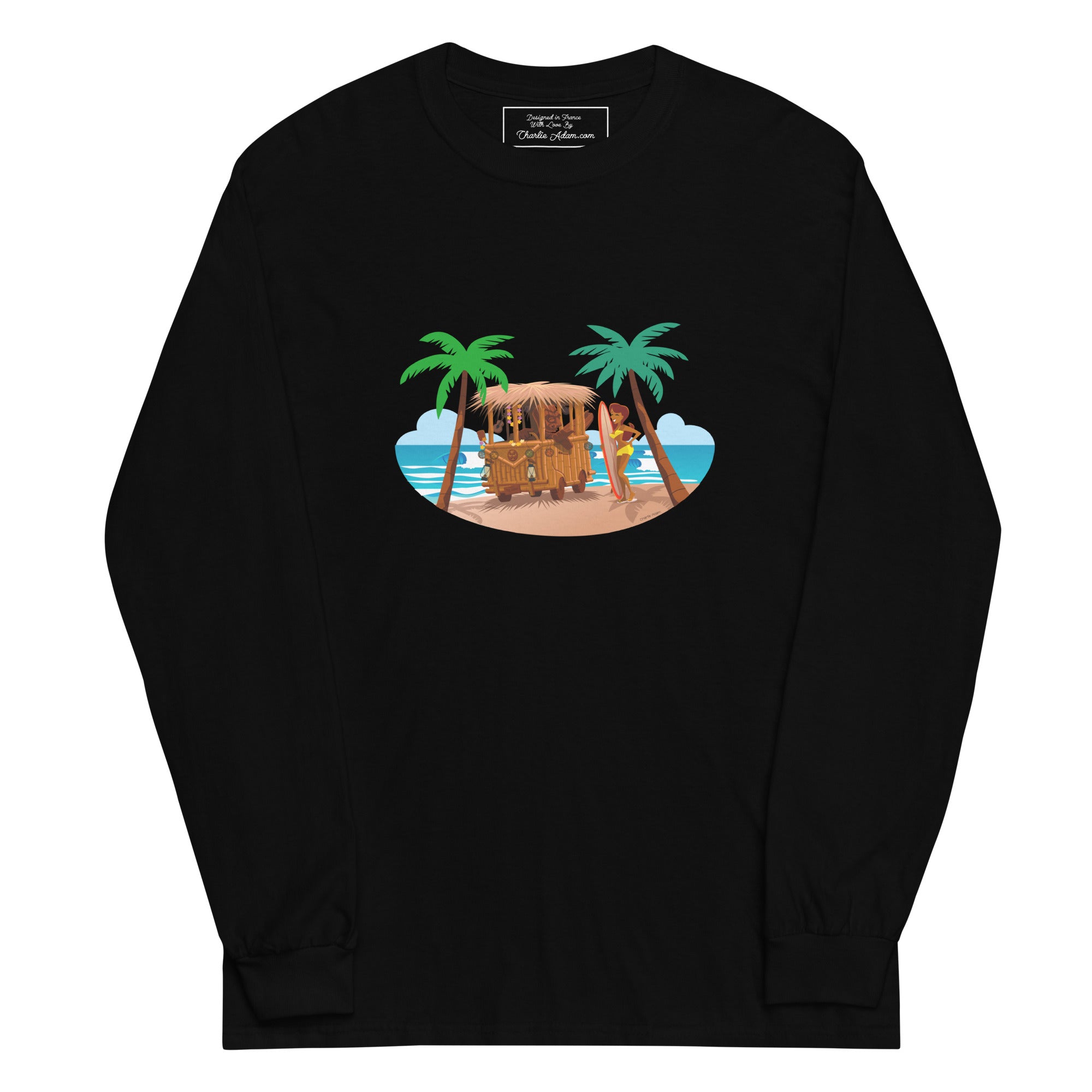 Heavy Blend long-sleeved t-shirt Tiki Kombi