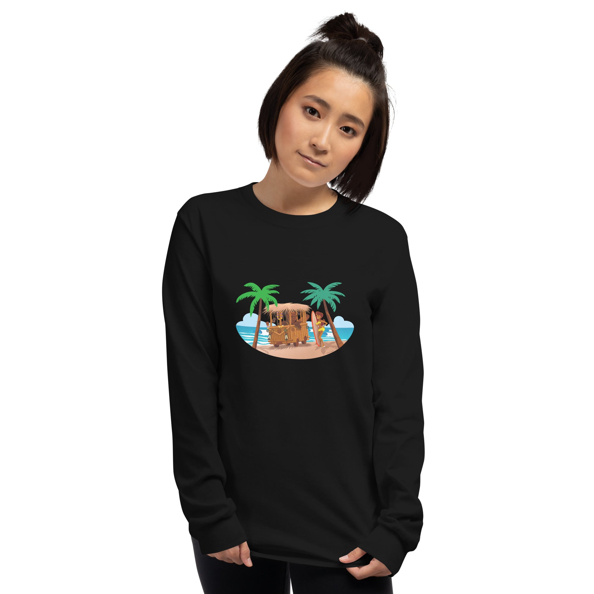 Heavy Blend long-sleeved t-shirt Tiki Kombi