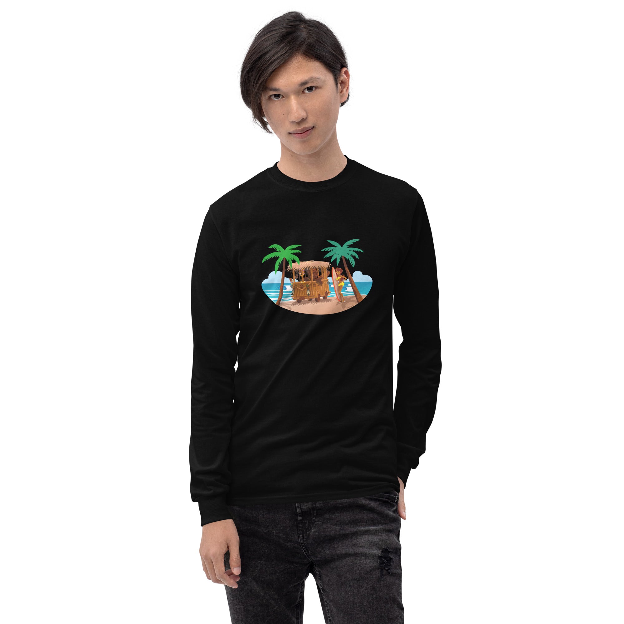 Heavy Blend long-sleeved t-shirt Tiki Kombi