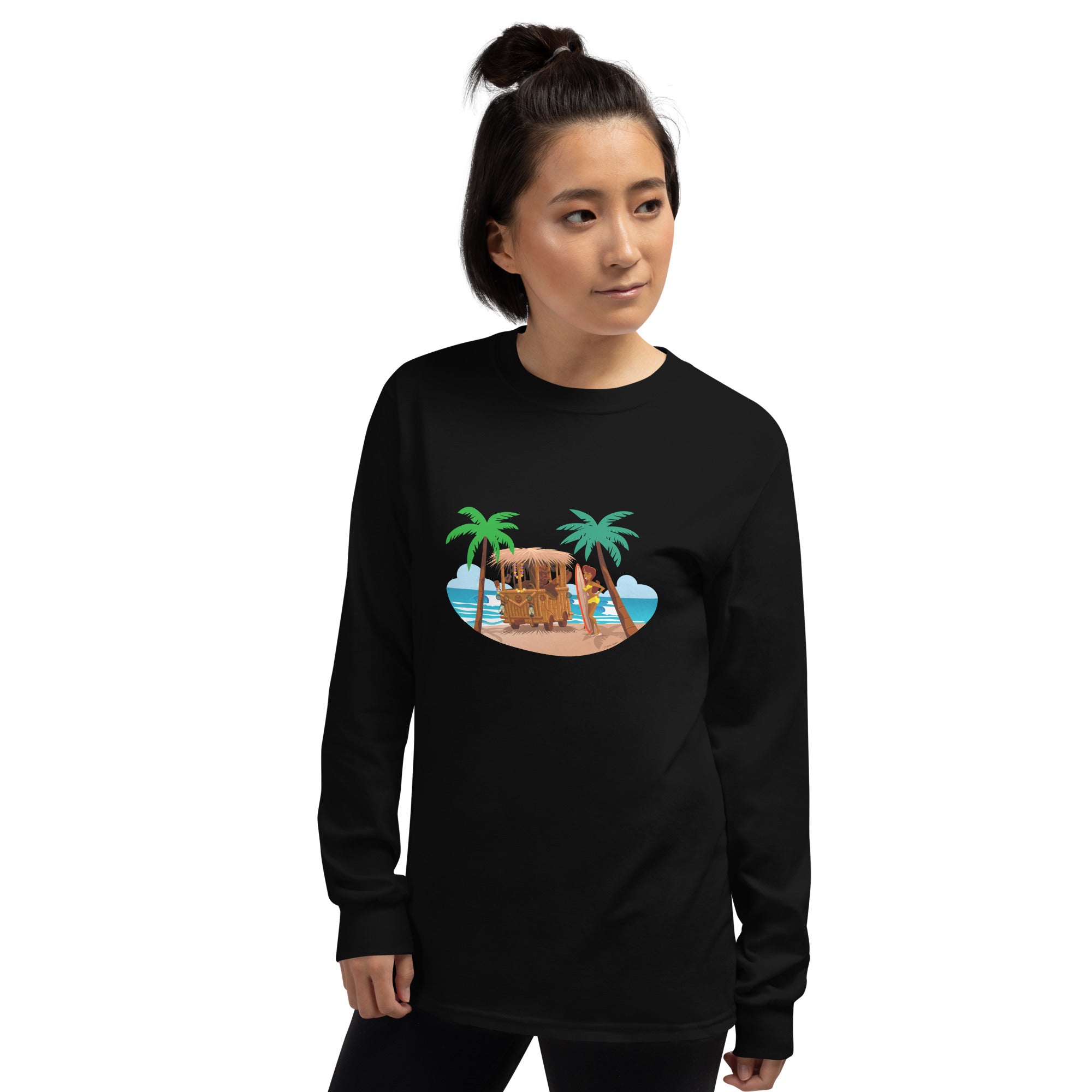Heavy Blend long-sleeved t-shirt Tiki Kombi