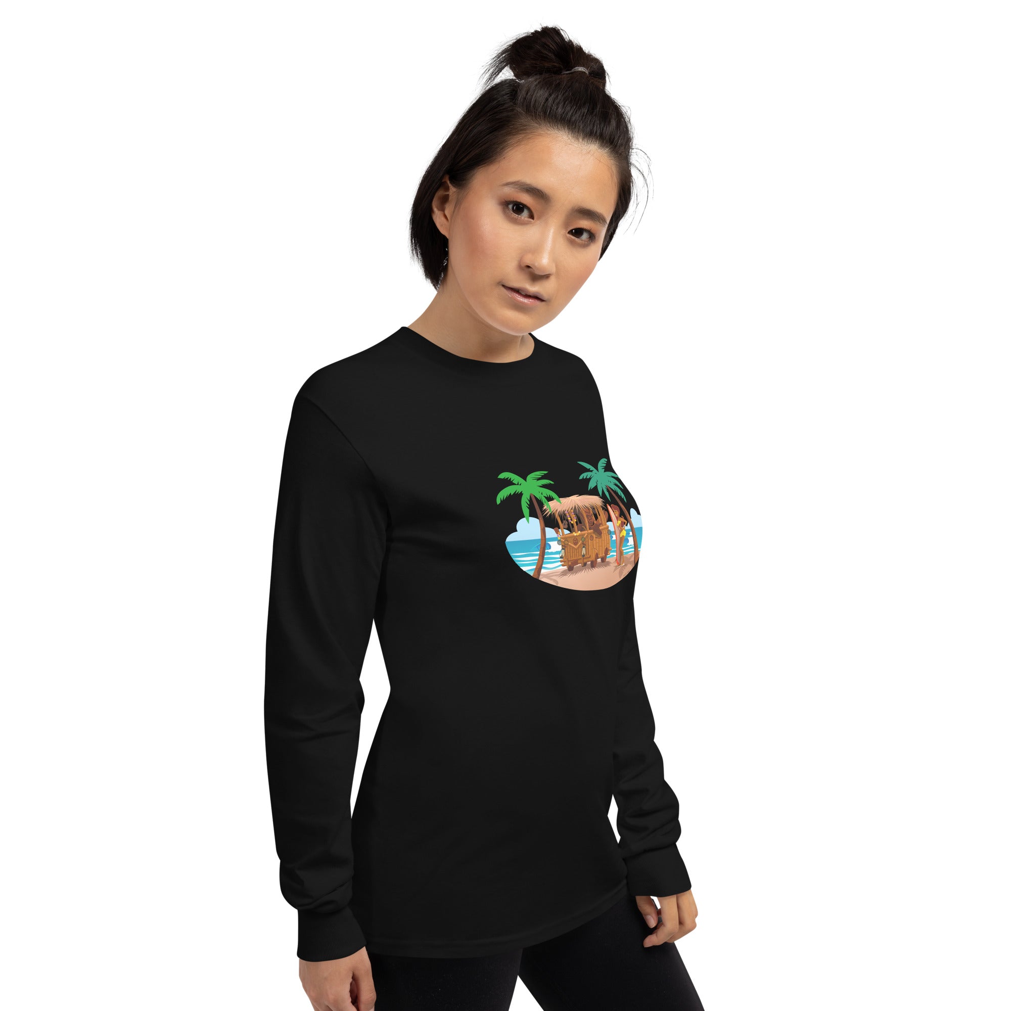Heavy Blend long-sleeved t-shirt Tiki Kombi