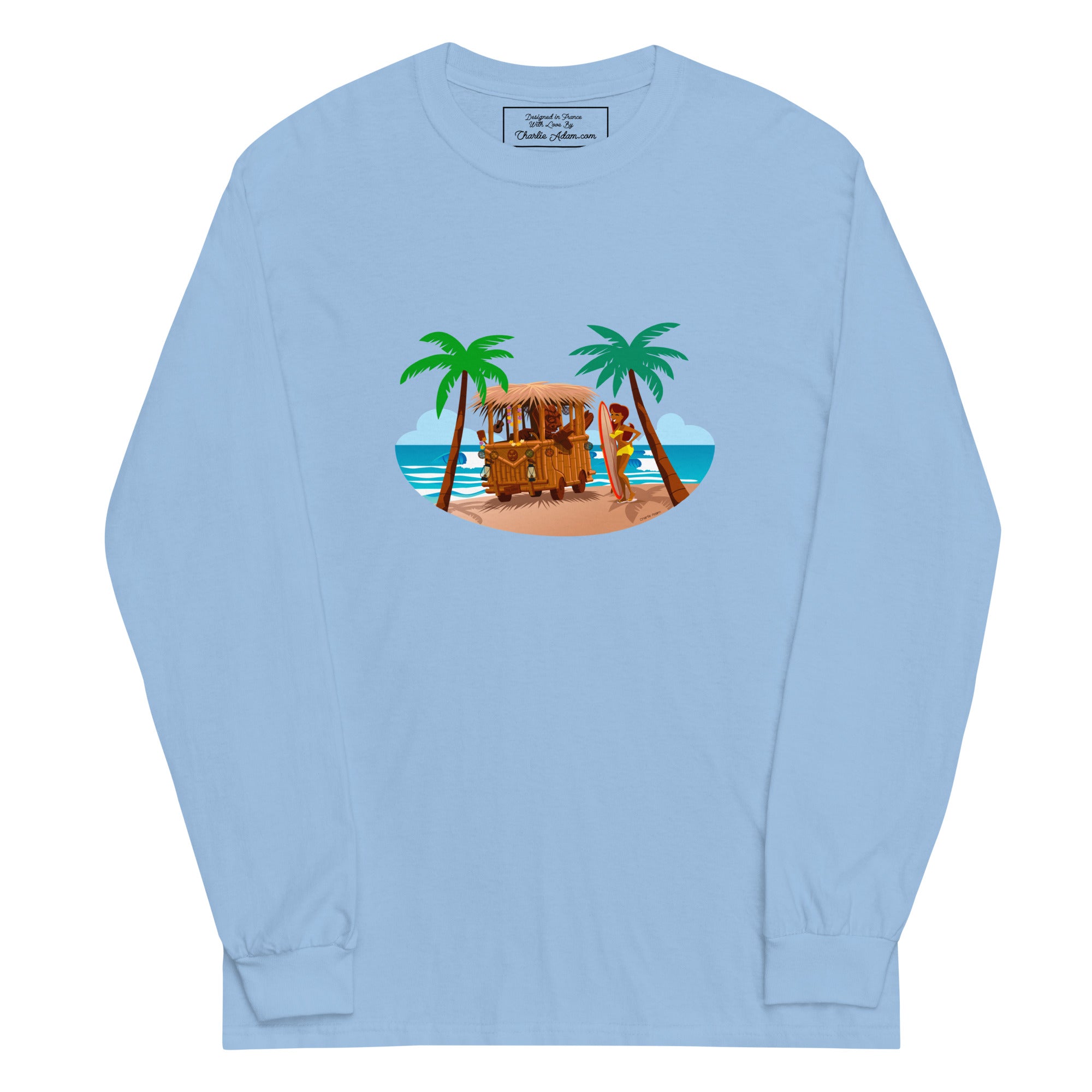 Heavy Blend long-sleeved t-shirt Tiki Kombi