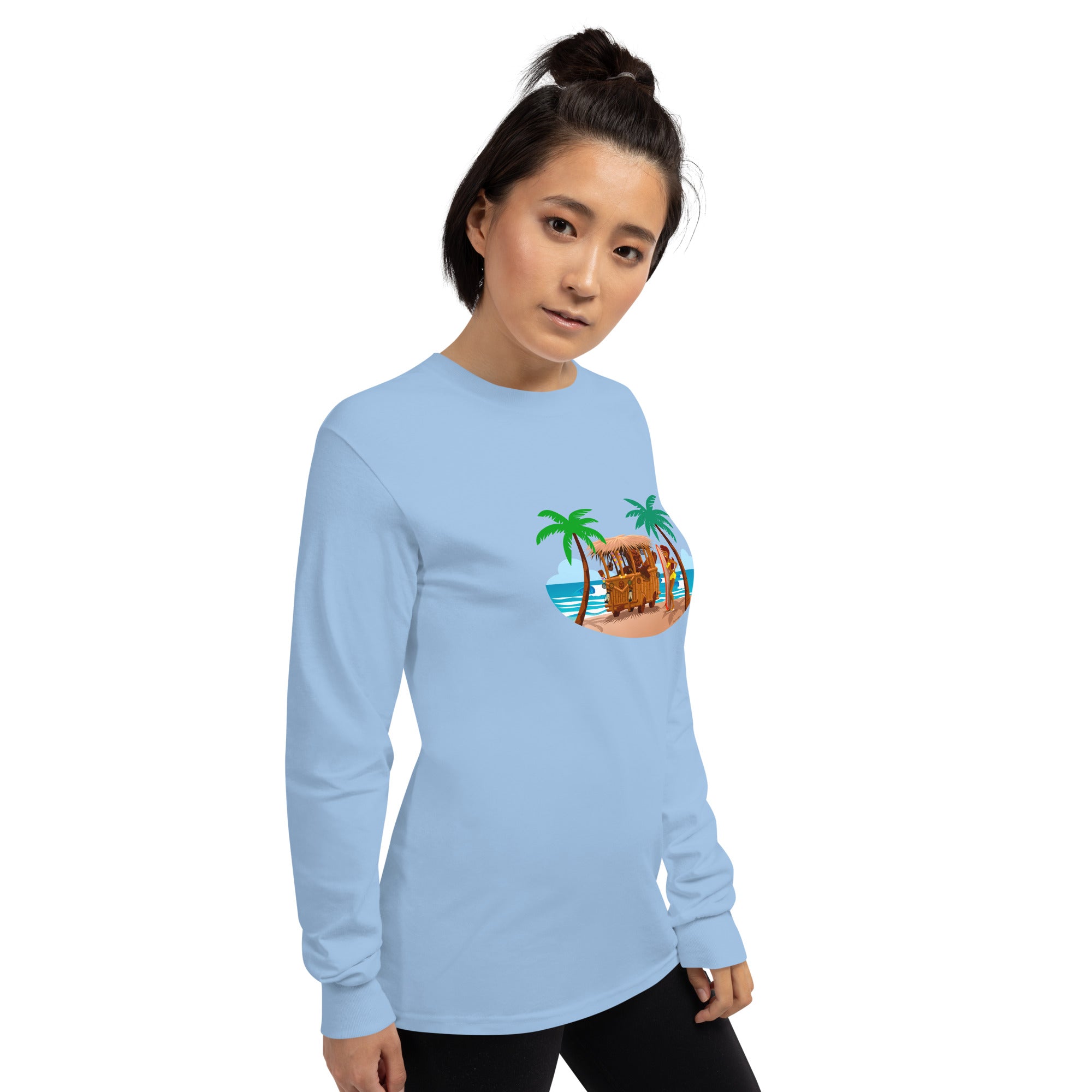 Heavy Blend long-sleeved t-shirt Tiki Kombi