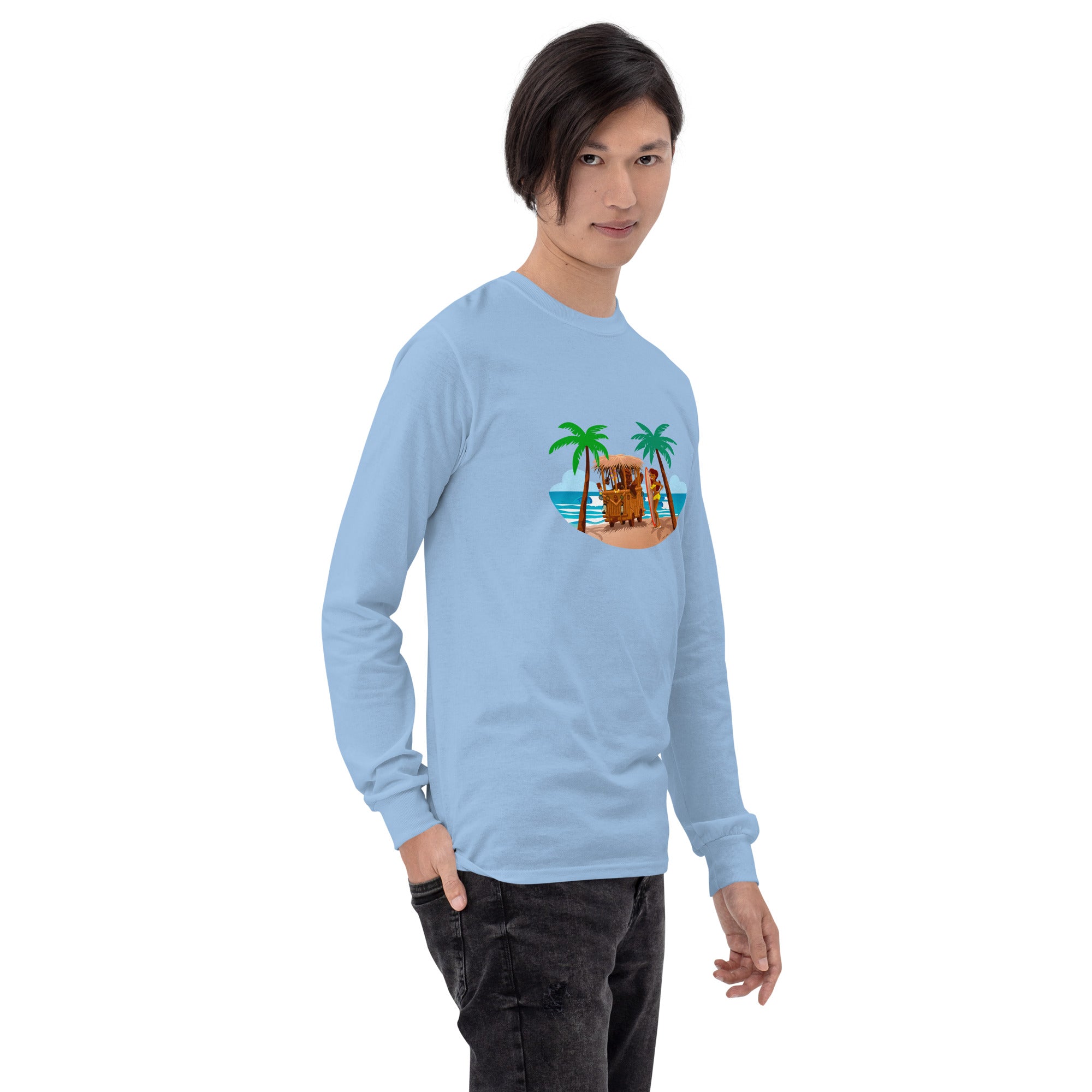 Heavy Blend long-sleeved t-shirt Tiki Kombi