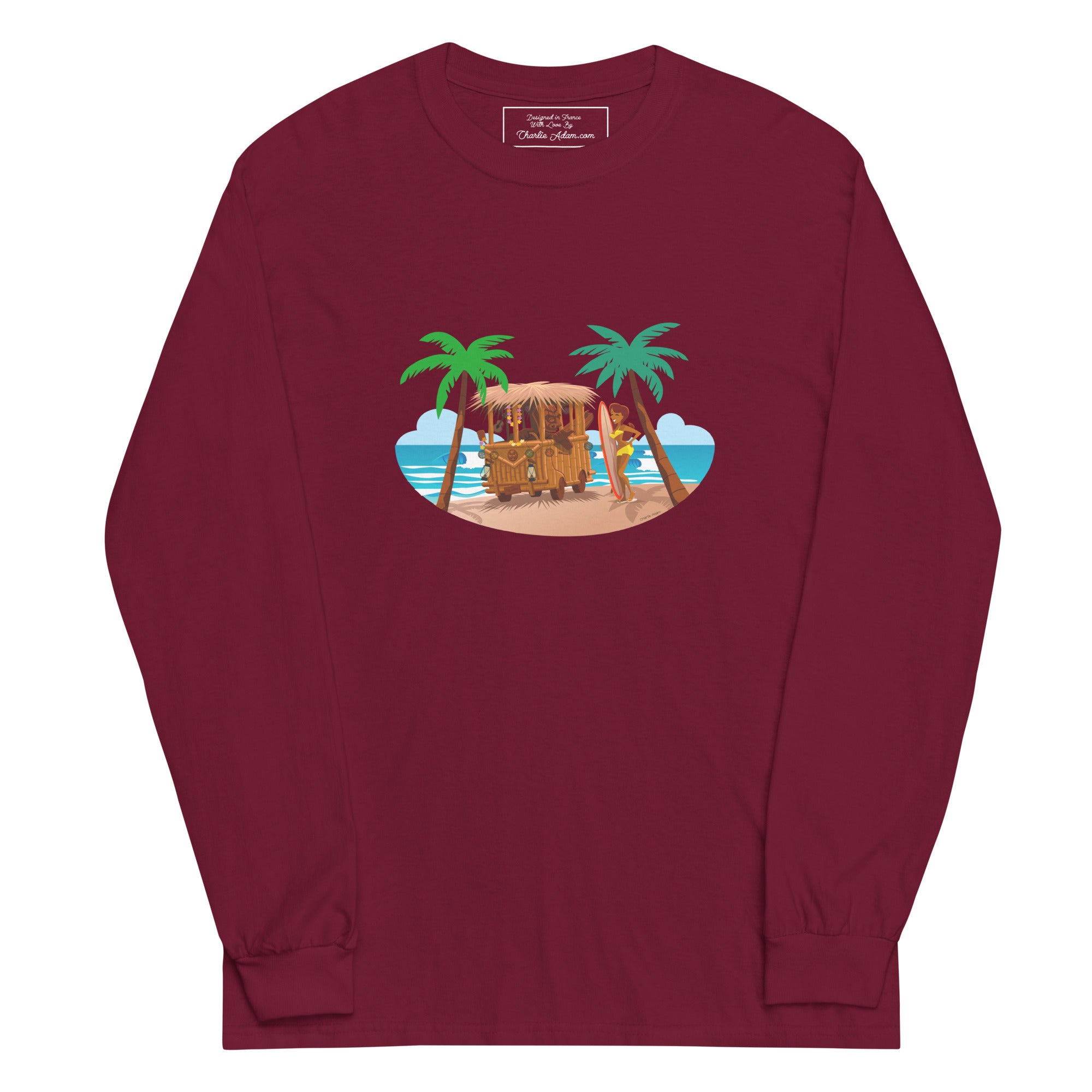 Heavy Blend long-sleeved t-shirt Tiki Kombi