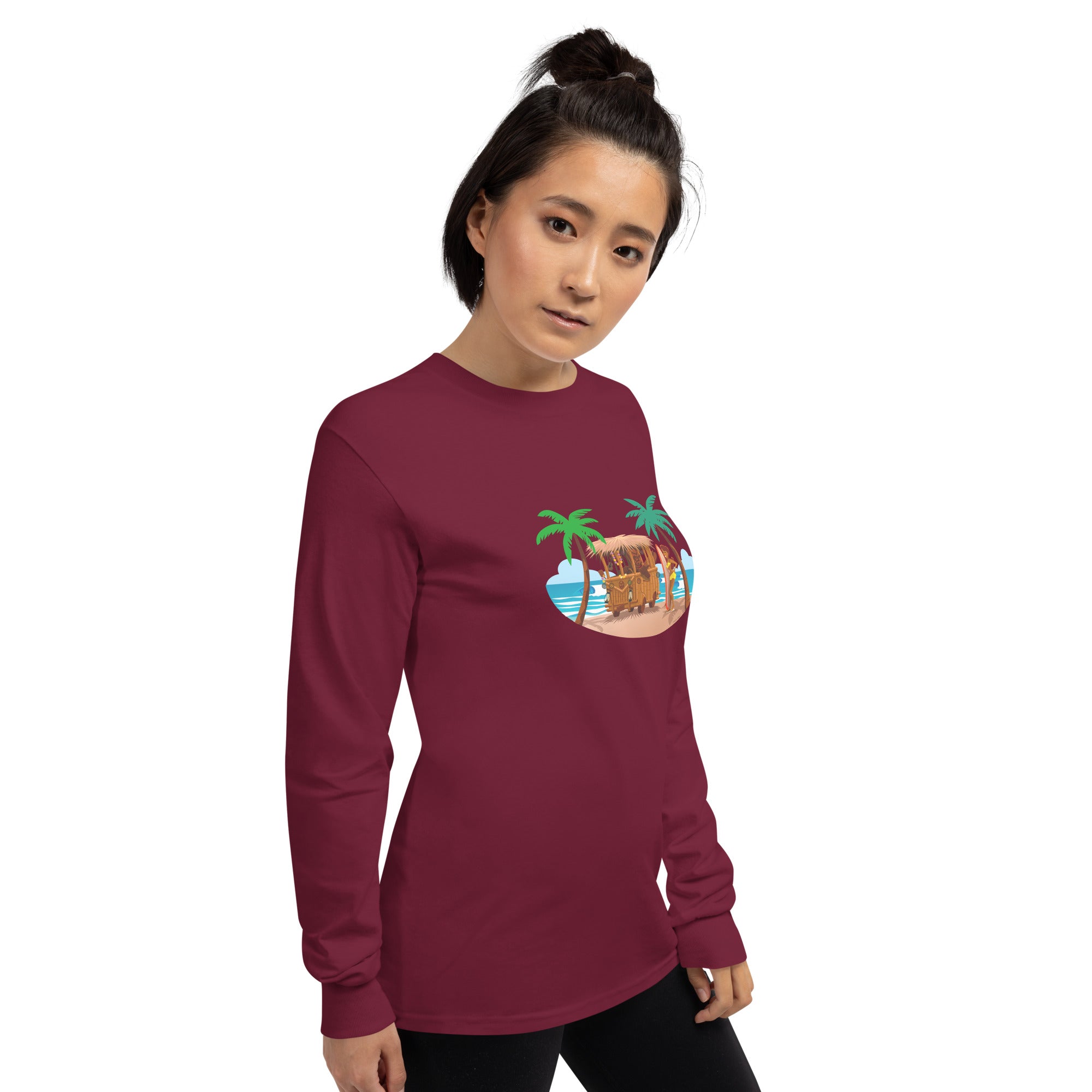 Heavy Blend long-sleeved t-shirt Tiki Kombi