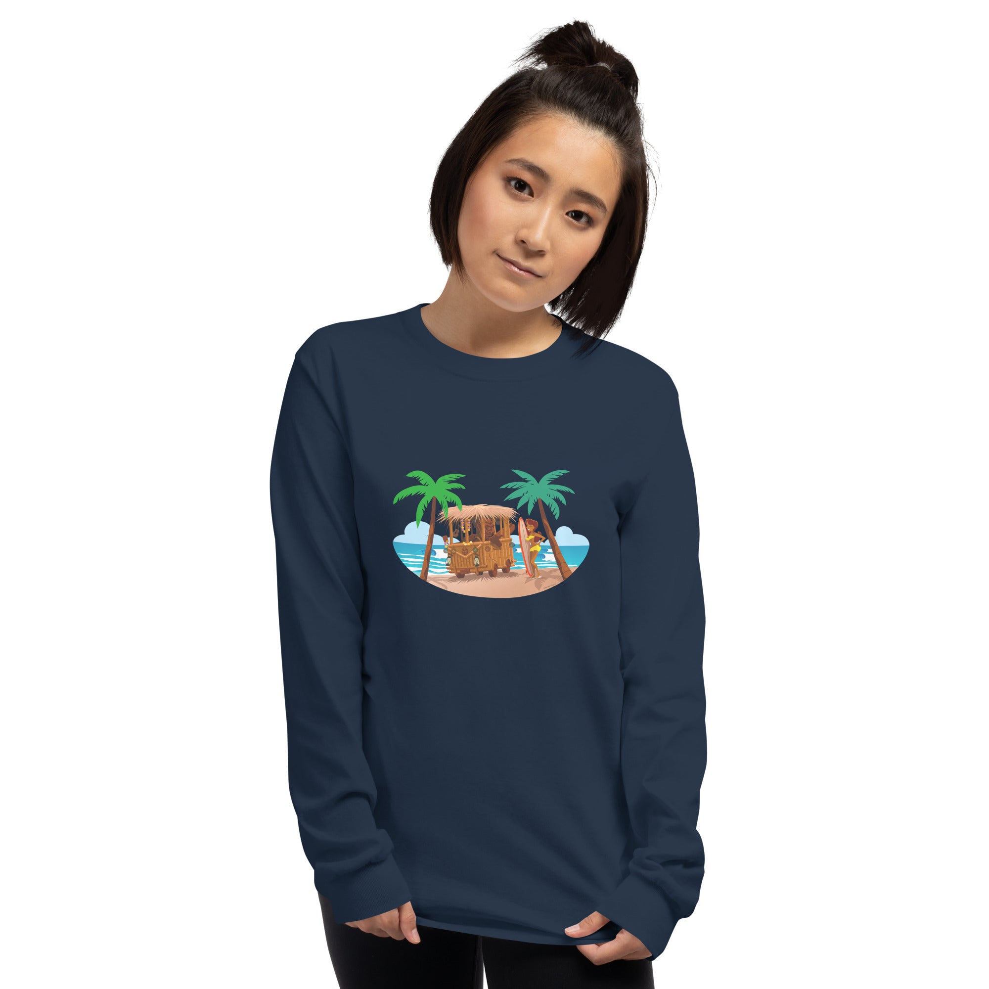 Heavy Blend long-sleeved t-shirt Tiki Kombi