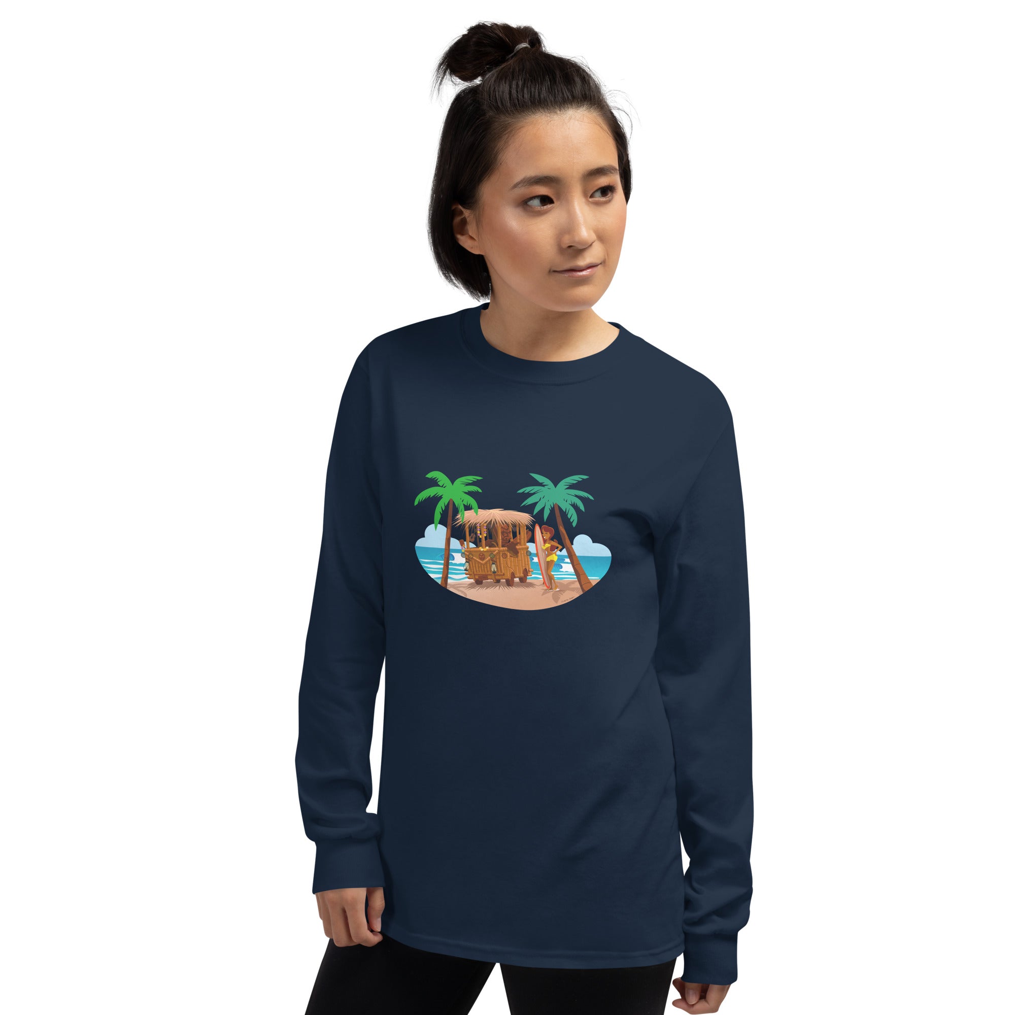 Heavy Blend long-sleeved t-shirt Tiki Kombi