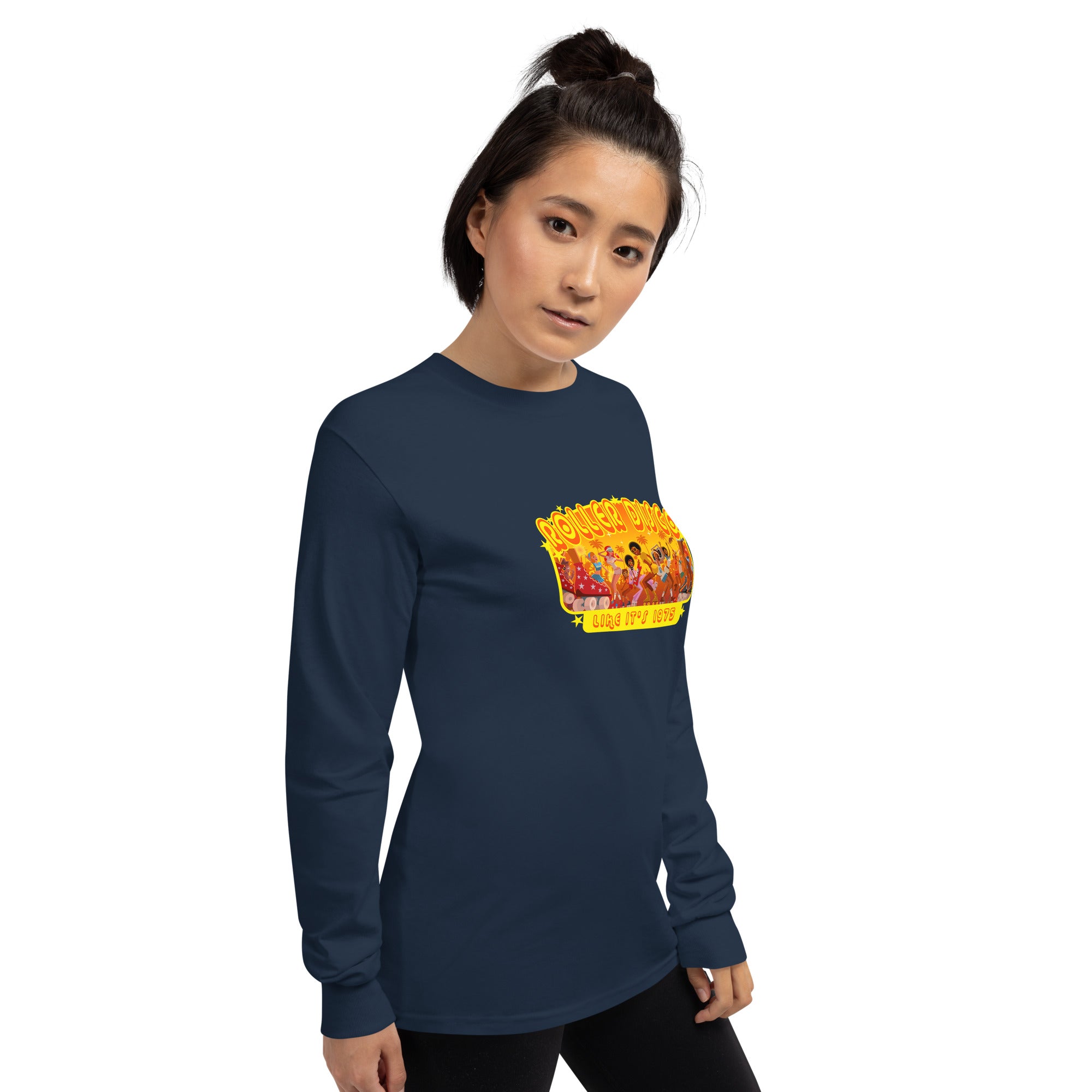 T-shirt épais à manches longues Roller Disco 1975